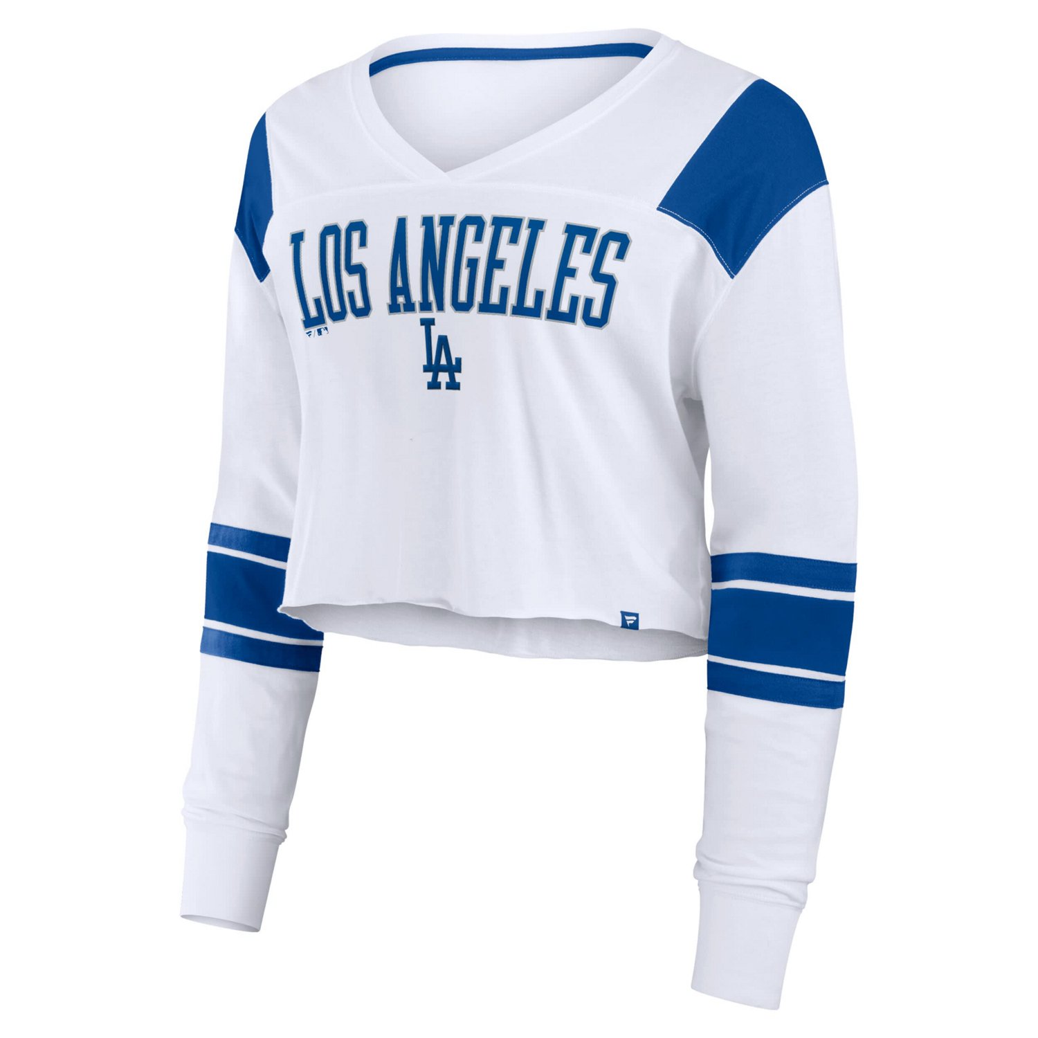 Fanatics Los Angeles Dodgers Stretch Cropped Fashion Long Sleeve T-Shirt - view number 2