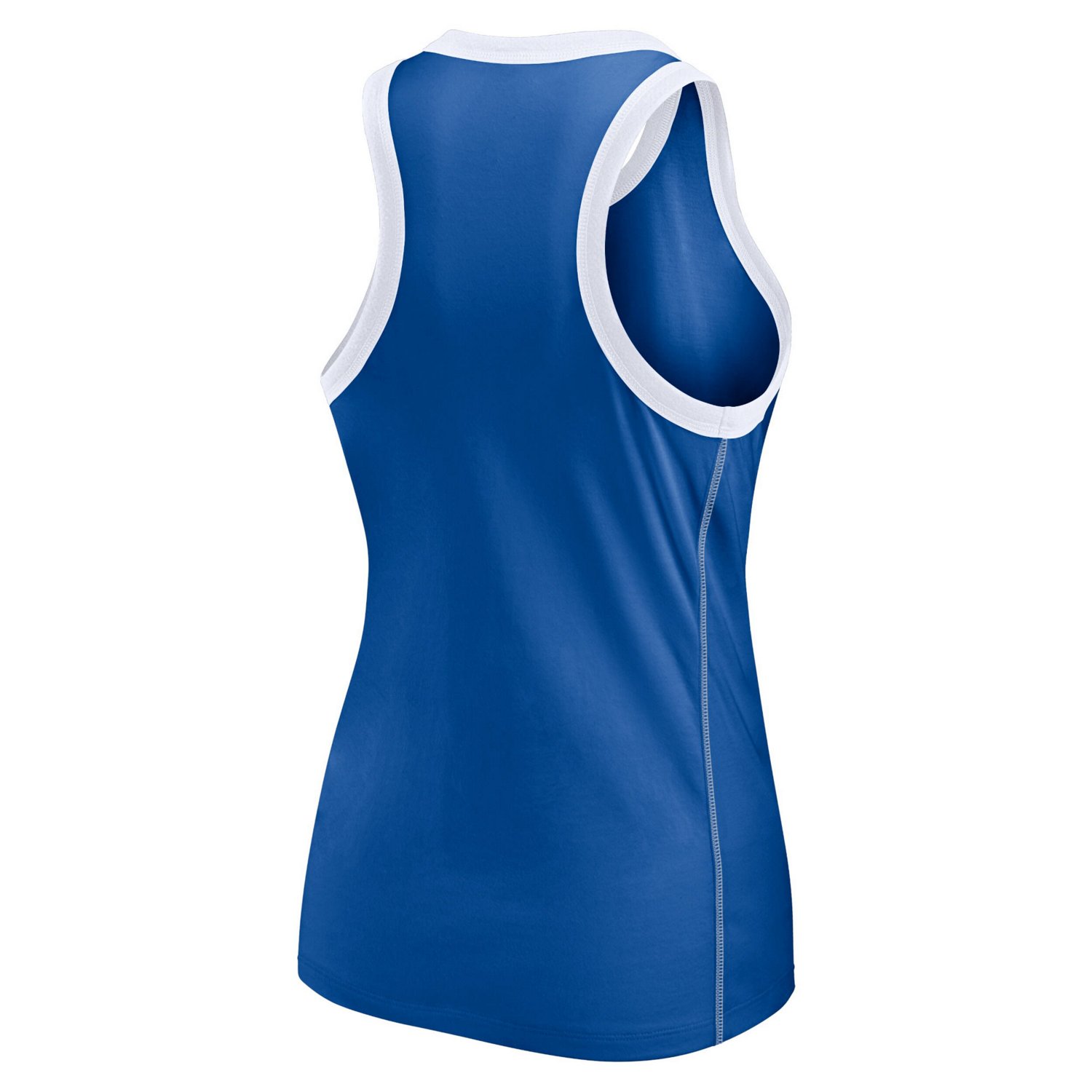 Fanatics Los Angeles Dodgers Tailsweep Fashion Racerback Rhinestone Tank Top - view number 3