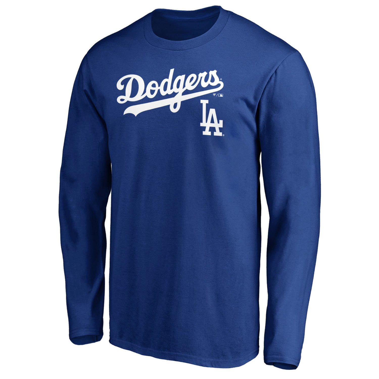 Fanatics Los Angeles Dodgers Team Logo Lockup Long Sleeve T-Shirt