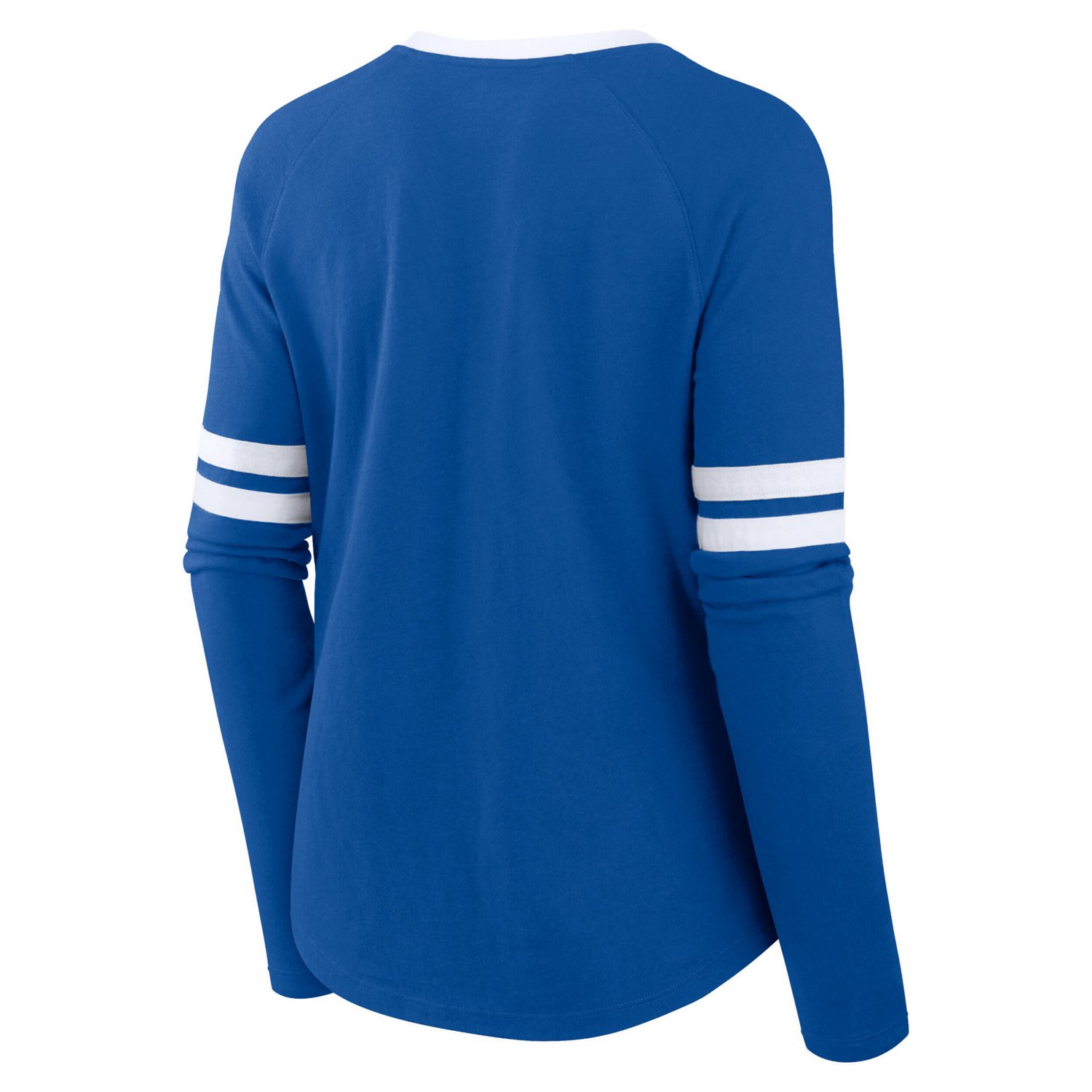 売れ筋商品|||ファナティクス Tシャツ トップス レディース Women's  Los Angeles Dodgers Won Done Raglan Lace-Up Long Sleeve T-Shirt  Fanatics Los Angeles Dodgers Won Done Raglan Lace-Up Long