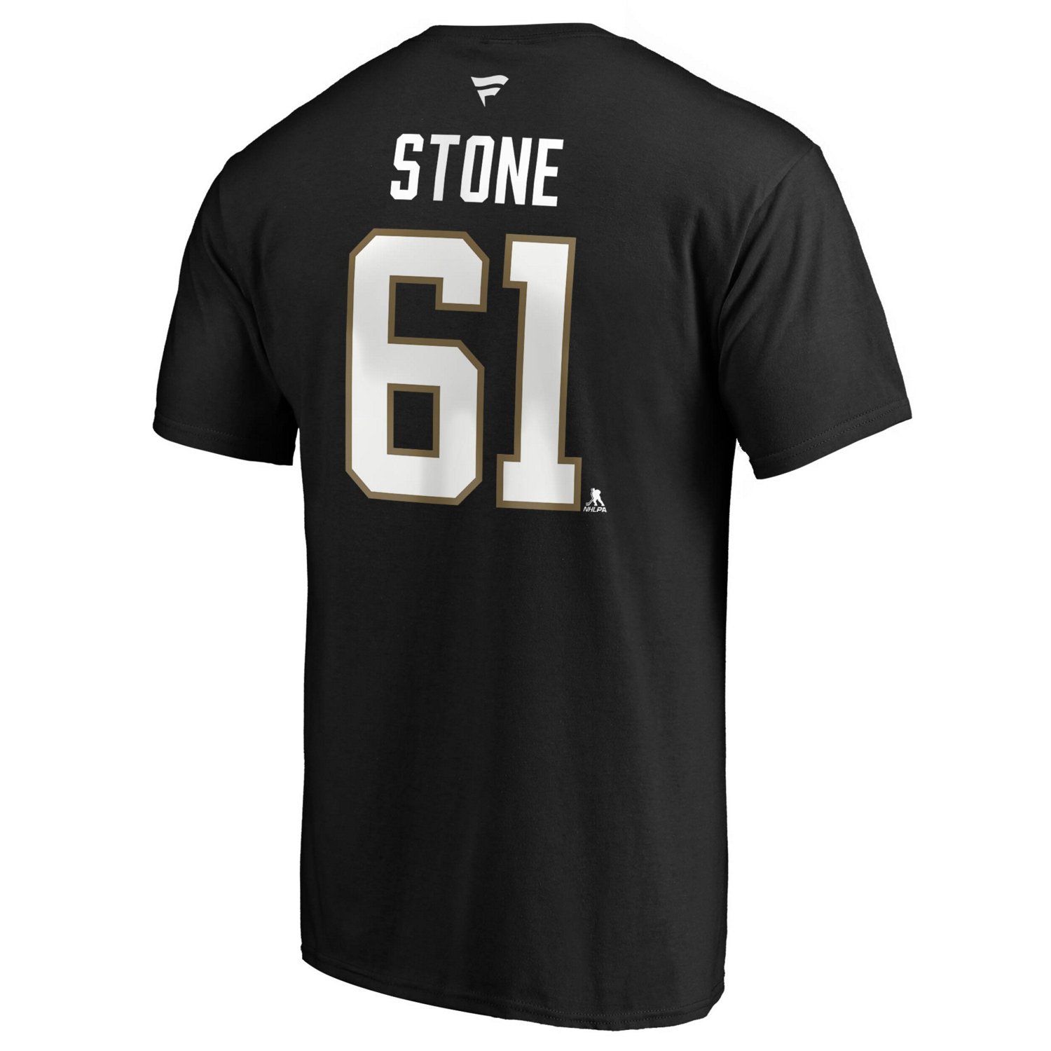 Fanatics Mark Stone Vegas Golden Knights Authentic Stack Player Name  Number Captain Patch T-Shirt                               - view number 3