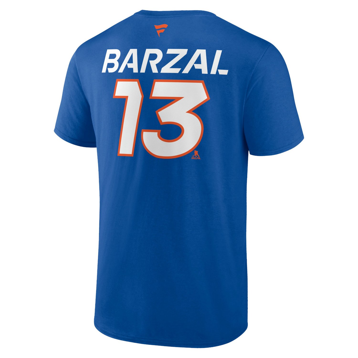 Fanatics Mathew Barzal New York Islanders Authentic Pro Prime Name  Number T-Shirt                                               - view number 3
