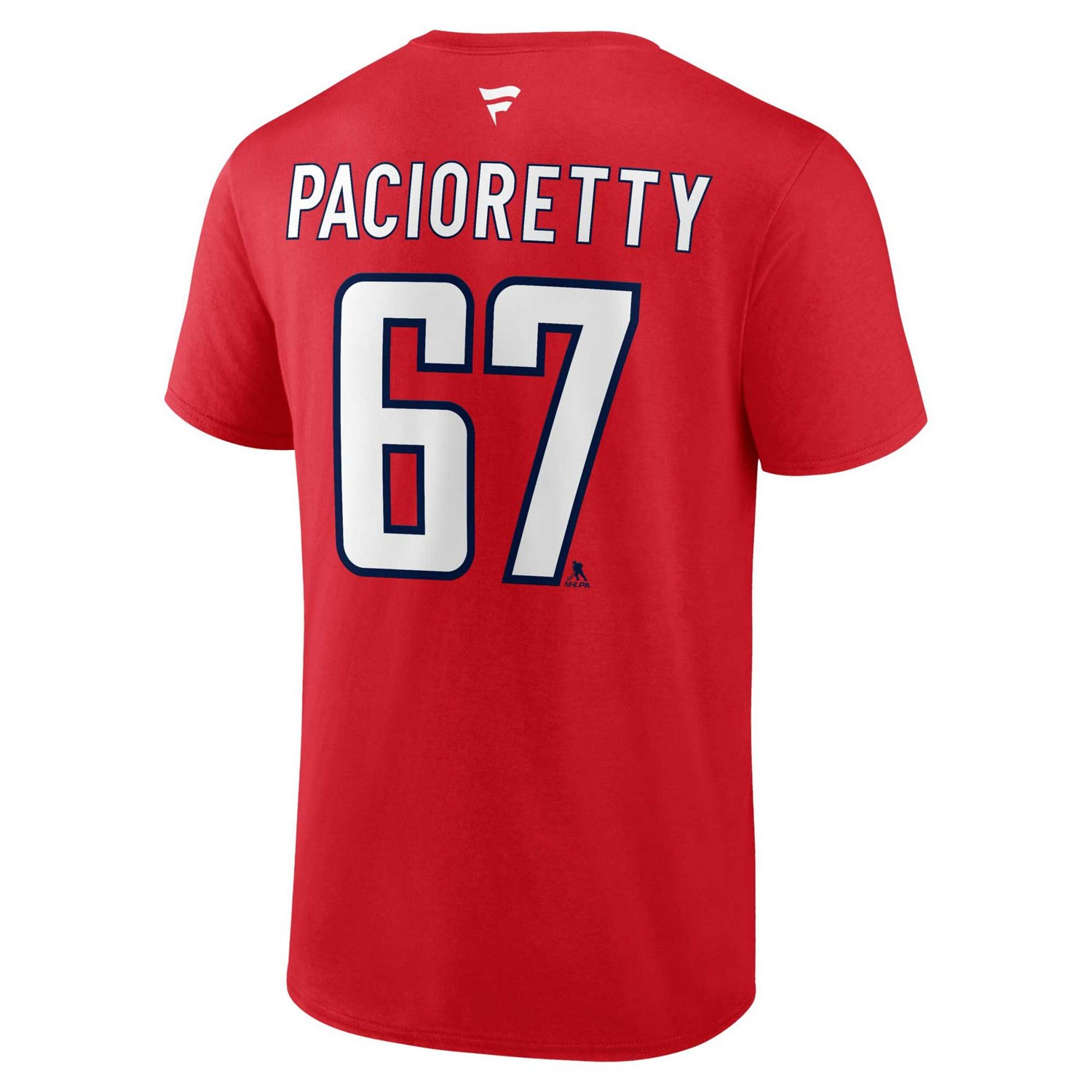 Fanatics Max Pacioretty Washington Capitals Authentic Stack Name  Number T-Shirt                                                 - view number 3