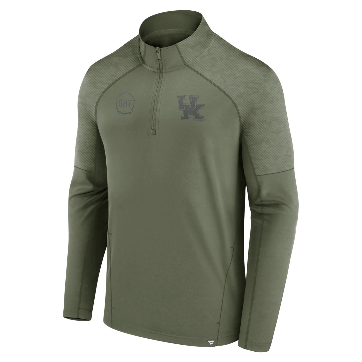 Fanatics Men's University of Kentucky OHT Titan 1/4 Zip Shirt                                                                    - view number 2