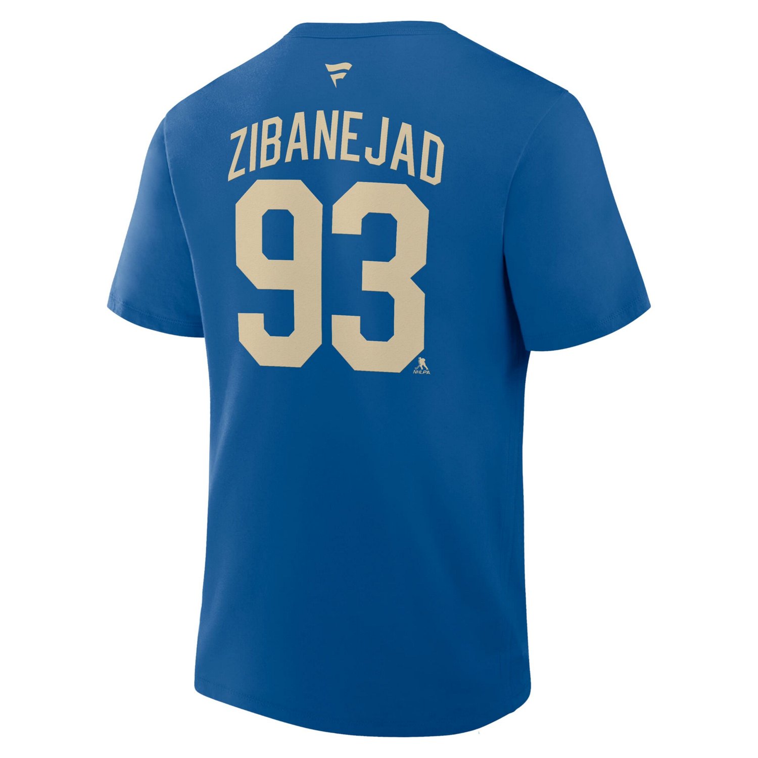 Fanatics Mika Zibanejad New York Rangers Authentic Stack Name  Number T-Shirt - view number 3