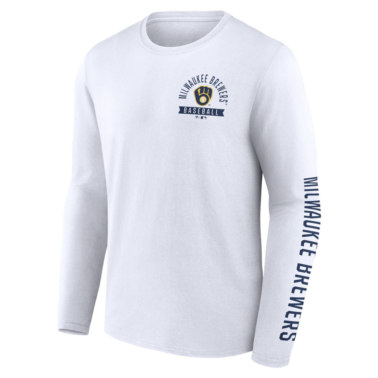 Fanatics Milwaukee Brewers Press Box Long Sleeve T-Shirt - view number 2