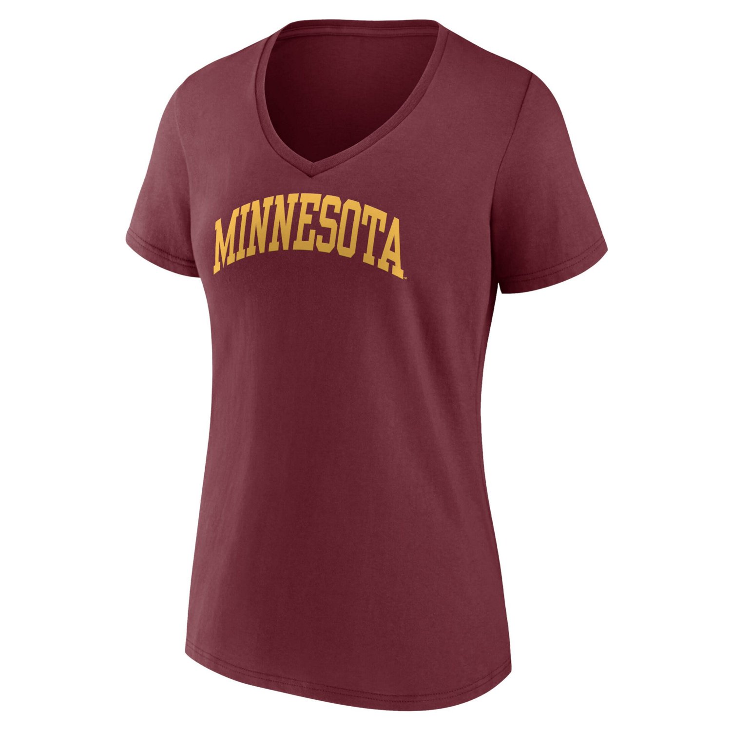 Fanatics Minnesota Golden Gophers Basic Arch V-Neck T-Shirt - view number 2