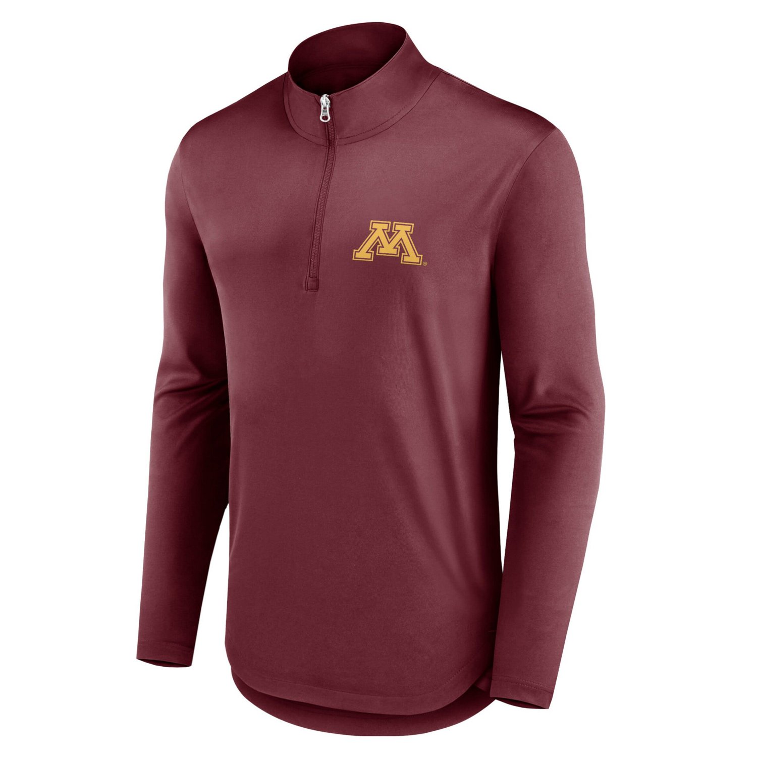 Fanatics Minnesota Golden Gophers Quarterback Mock Neck Quarter-Zip Top - view number 2