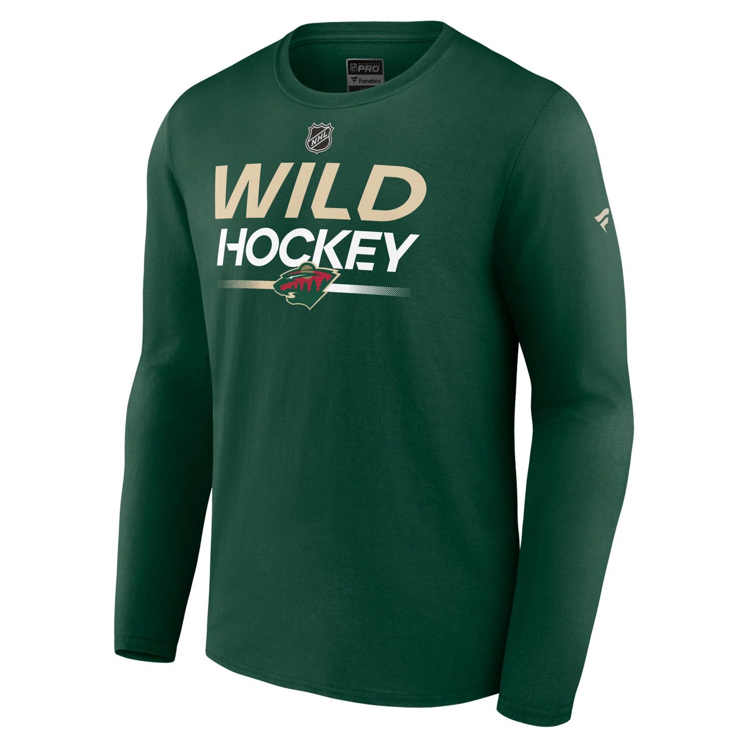 Fanatics Minnesota Wild Authentic Pro Primary Long Sleeve T-Shirt - view number 2