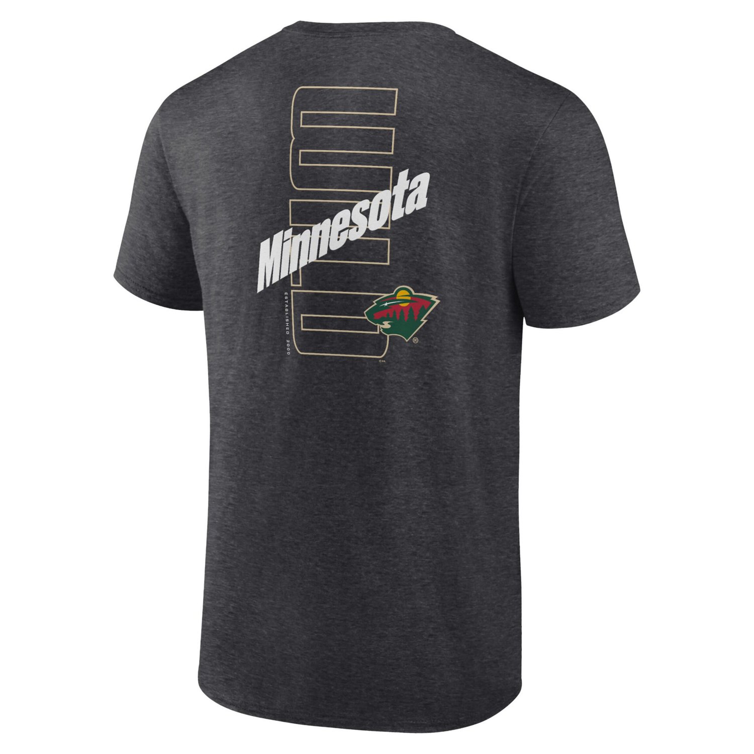 Fanatics Minnesota Wild Backbone T-Shirt - view number 3