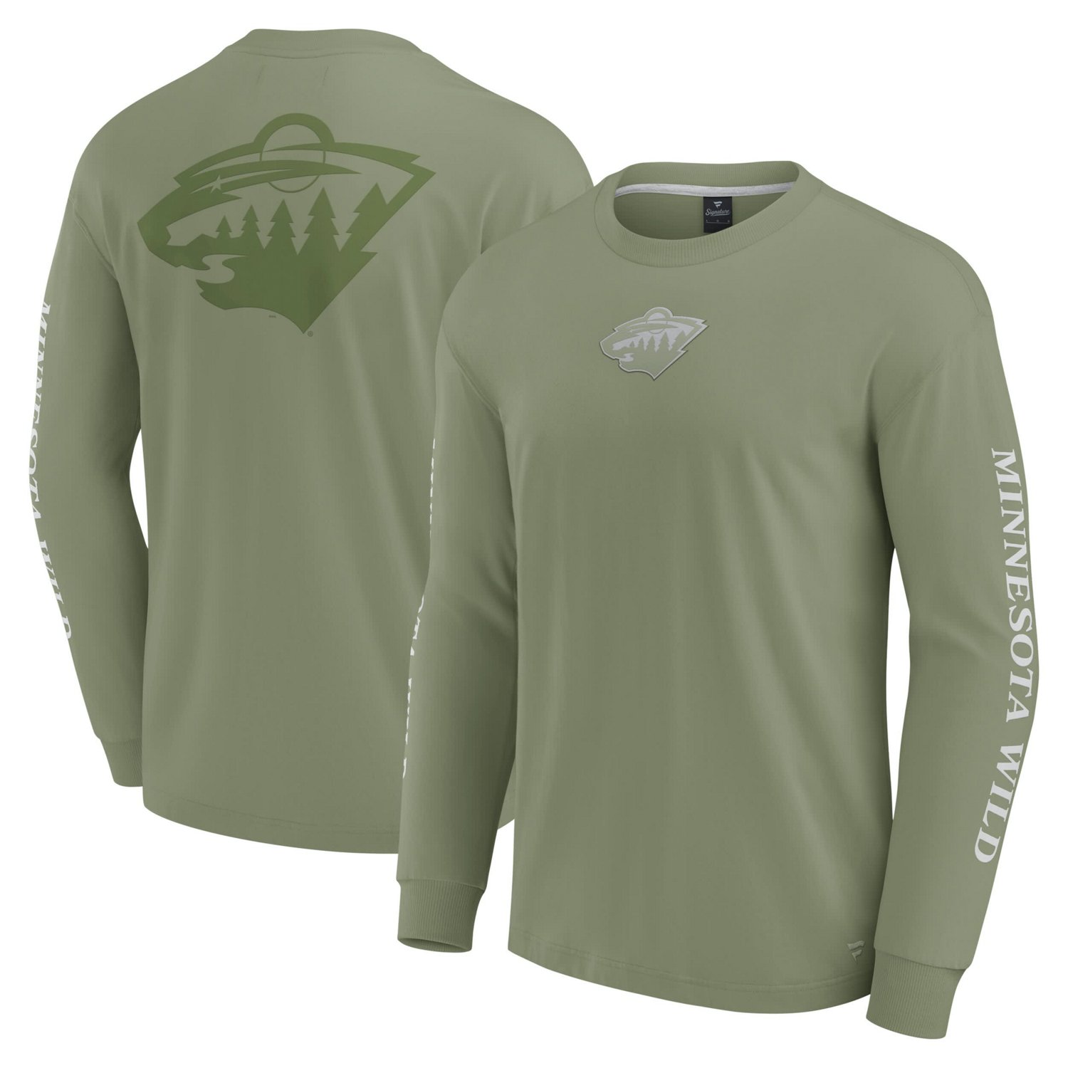 Fanatics Minnesota Wild Elements Strive Long Sleeve T-Shirt