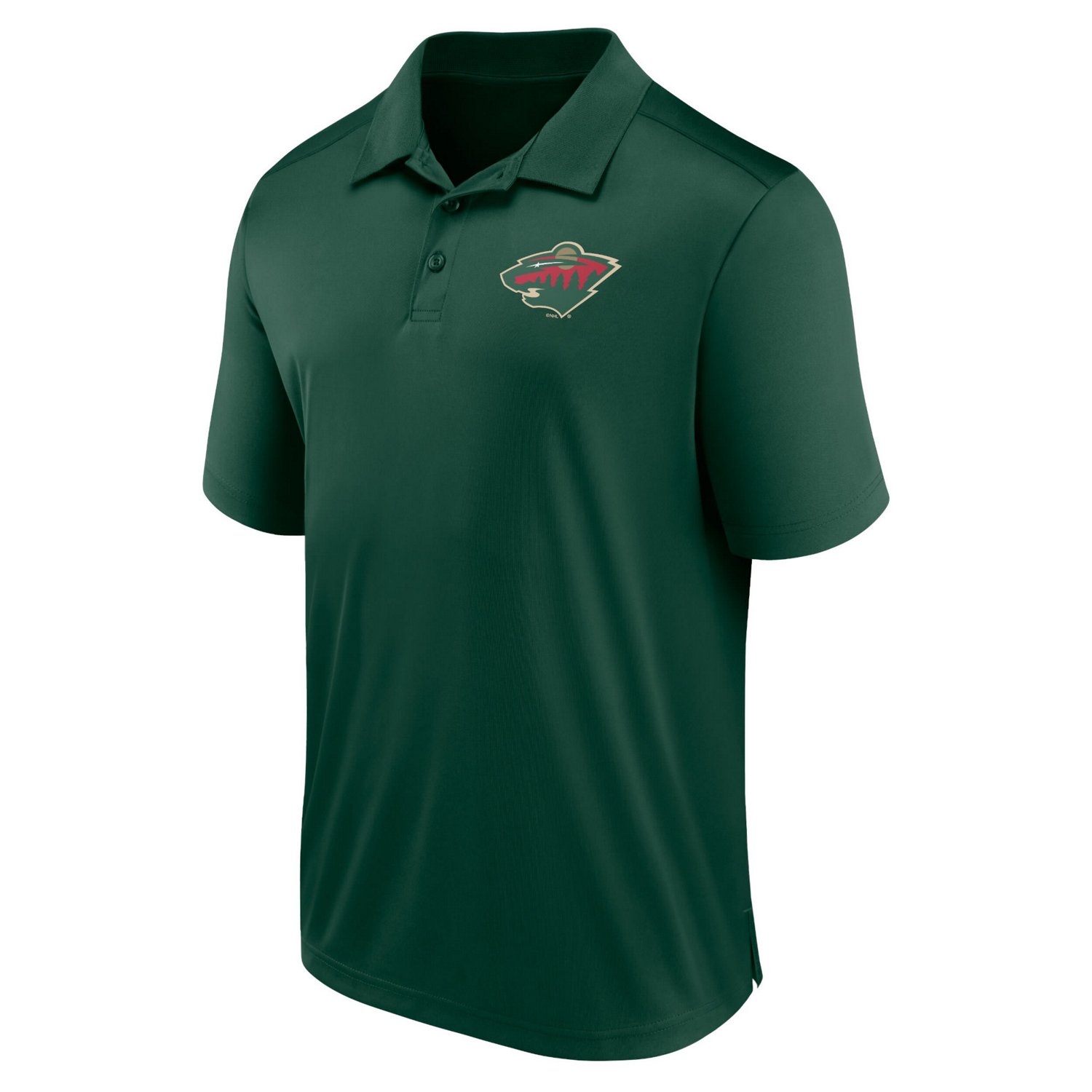 Fanatics Minnesota Wild Left Side Block Polo                                                                                     - view number 2