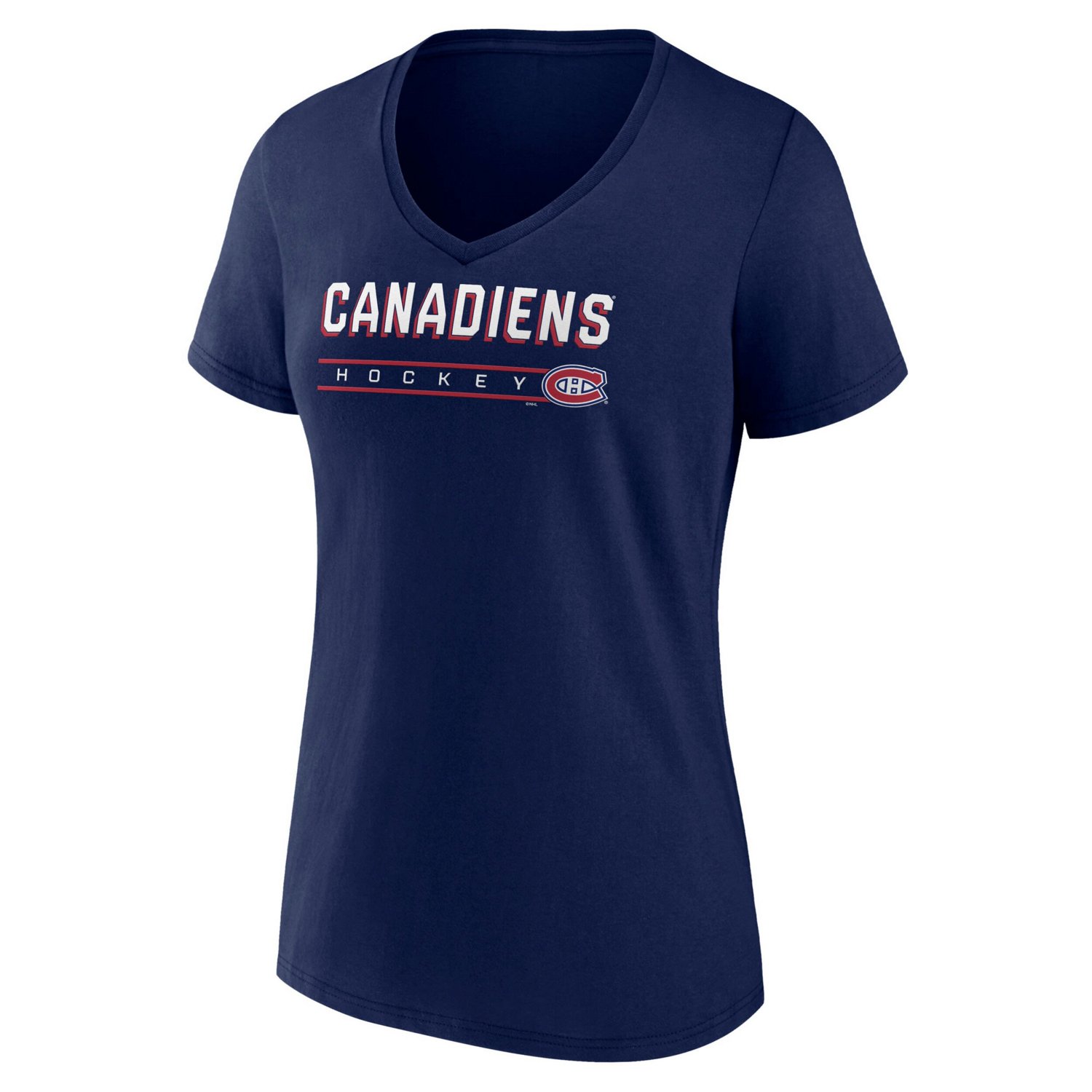 Fanatics Montreal Canadiens V-Neck T-Shirt - view number 2