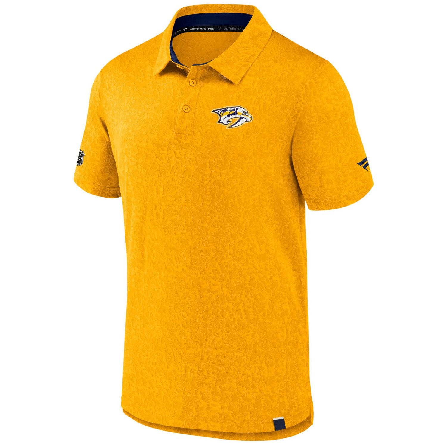 Fanatics Nashville Predators Authentic Pro Jacquard Polo