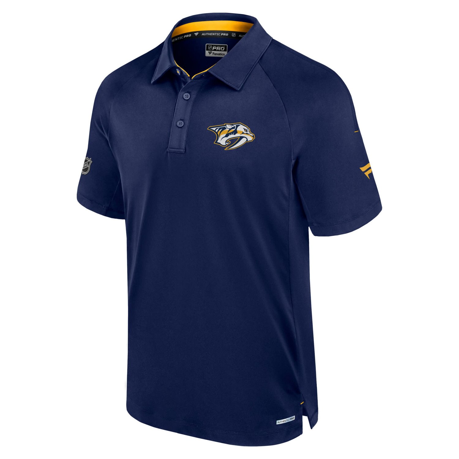 Fanatics Nashville Predators Authentic Pro Rink Polo Fanatics Nashville Predators Authentic Pro Rink Polo