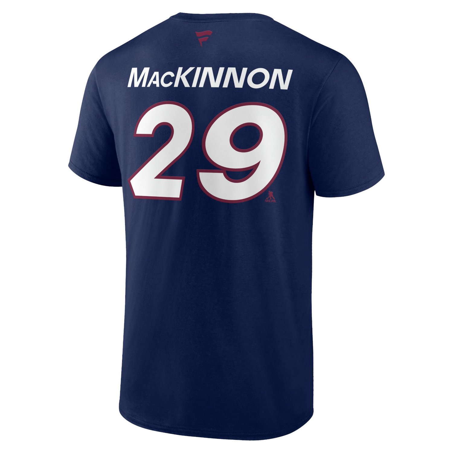 Fanatics Nathan MacKinnon Colorado Avalanche Authentic Pro Prime Name  Number T-Shirt                                            - view number 3