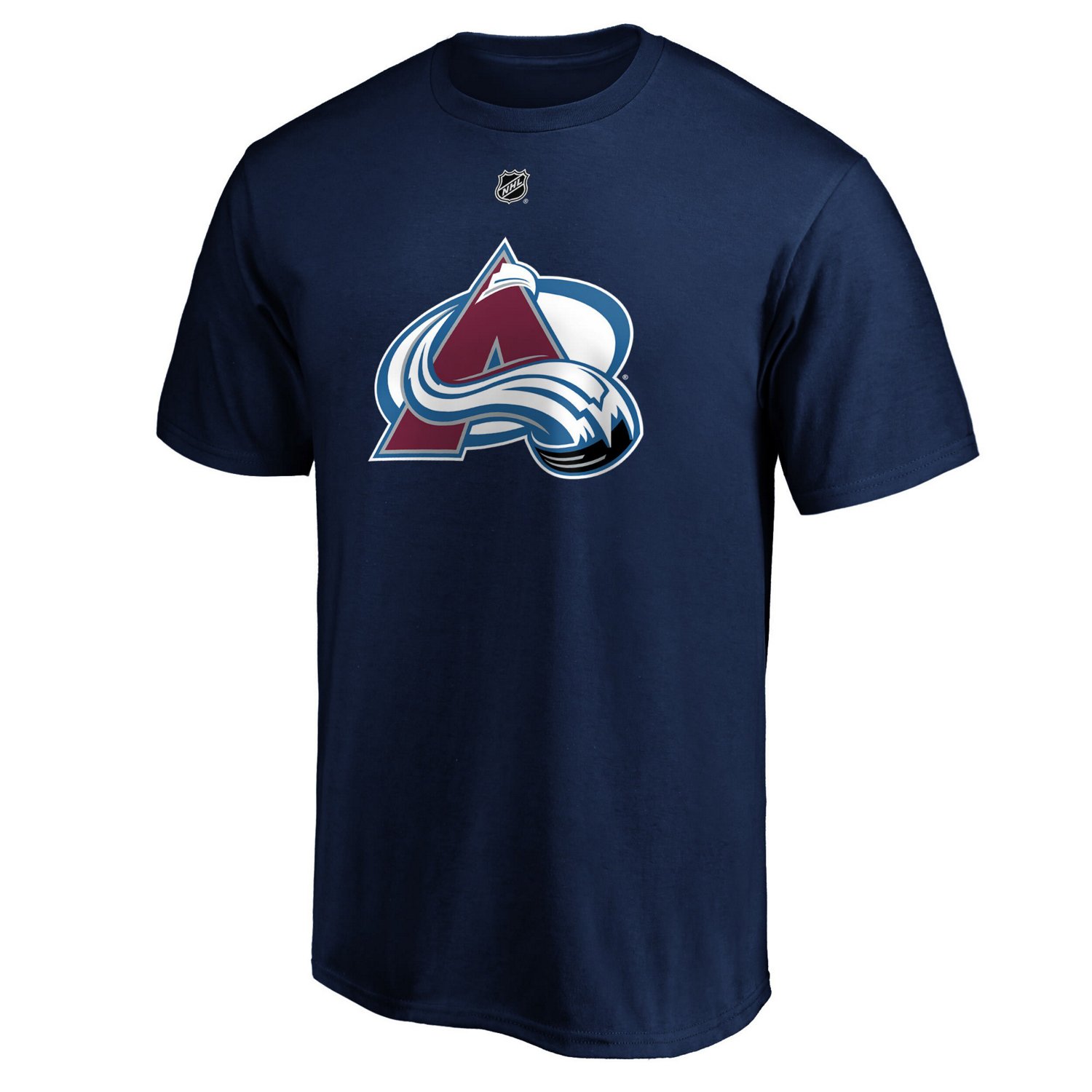 Fanatics Nathan MacKinnon Colorado Avalanche Authentic Stack Name  Number T-Shirt                                                - view number 2