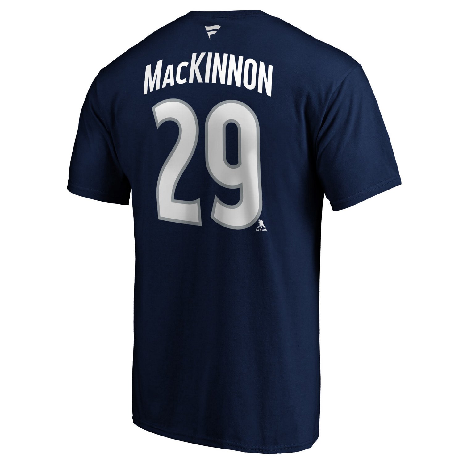 Fanatics Nathan MacKinnon Colorado Avalanche Authentic Stack Name  Number T-Shirt                                                - view number 3