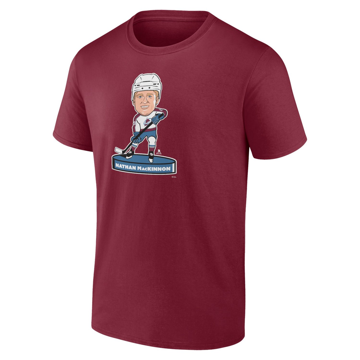 Fanatics Nathan MacKinnon Colorado Avalanche Player Bobblehead T-Shirt                                                           - view number 2