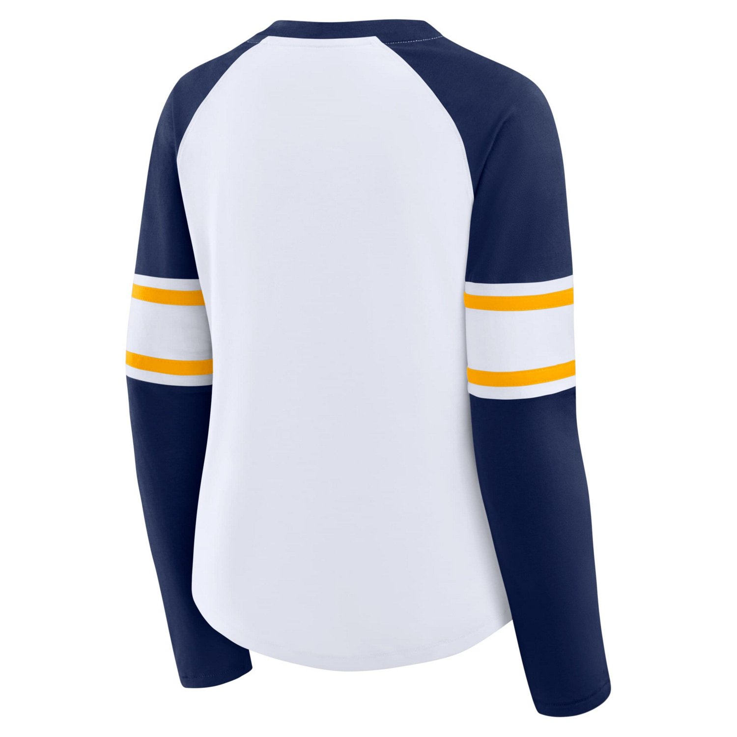 Fanatics Navy Milwaukee Brewers Blitz Package Raglan Lace-Up V-Neck Long Sleeve T-Shirt - view number 3