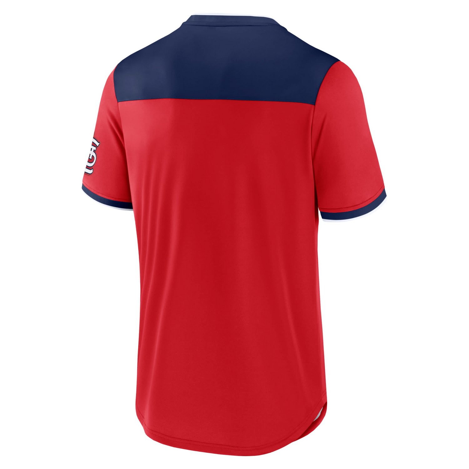 Fanatics Navy St Louis Cardinals Walk-Off V-Neck T-Shirt - view number 3