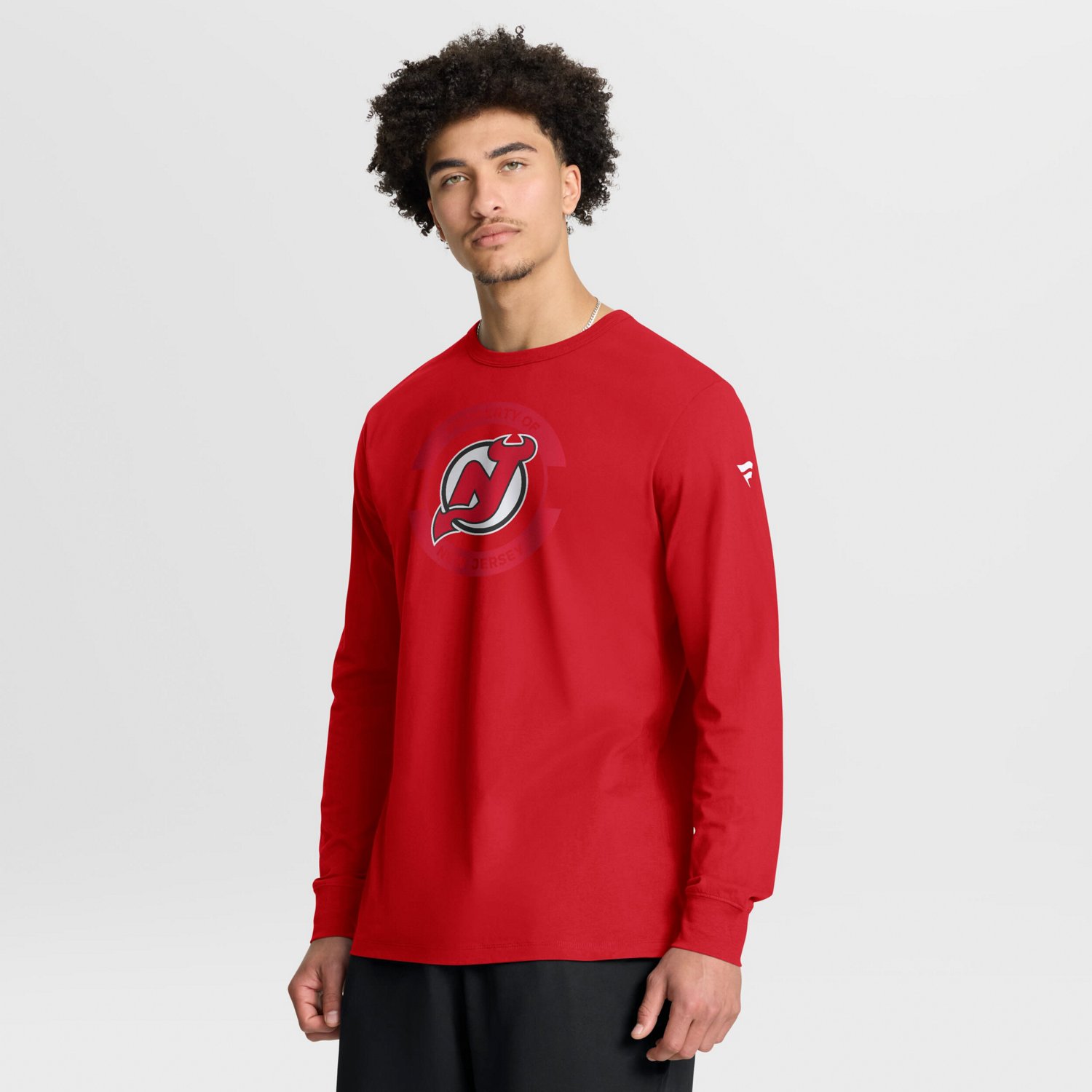 Fanatics New Jersey Devils Authentic Pro Property Of Practice Long Sleeve T-Shirt