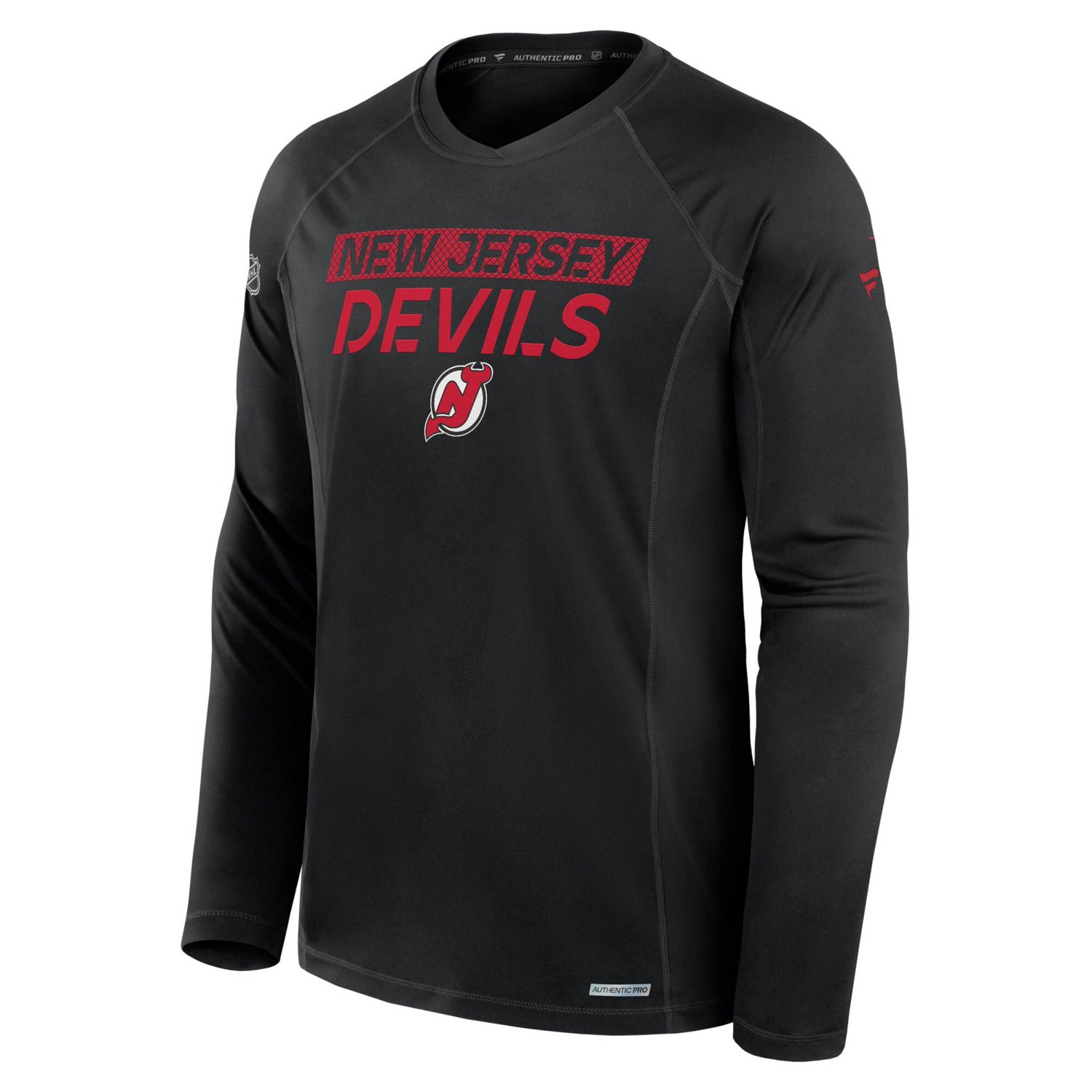 Fanatics New Jersey Devils Authentic Pro Rink Tech Long Sleeve T-Shirt