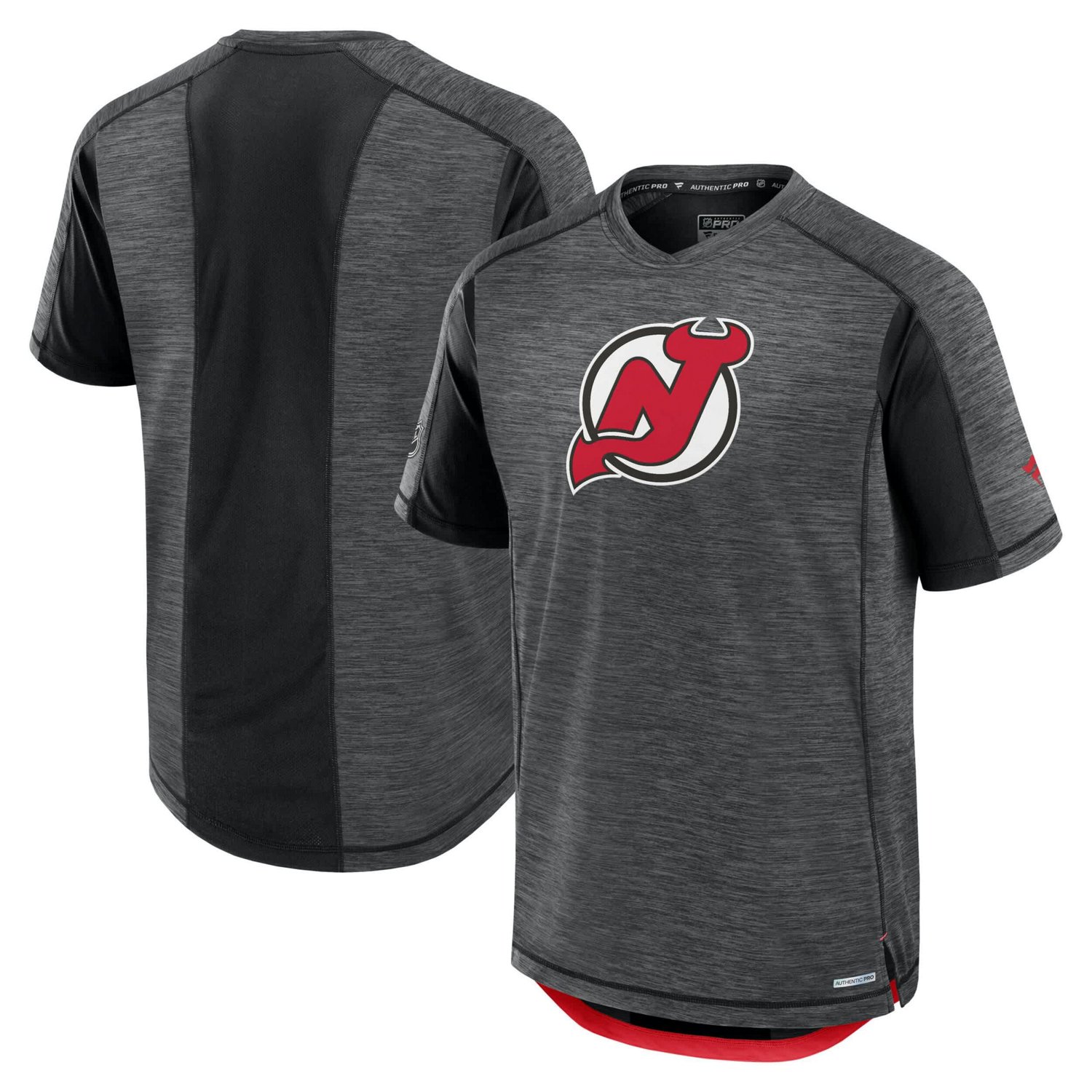 Fanatics New Jersey Devils Authentic Pro Rink Tech T-Shirt