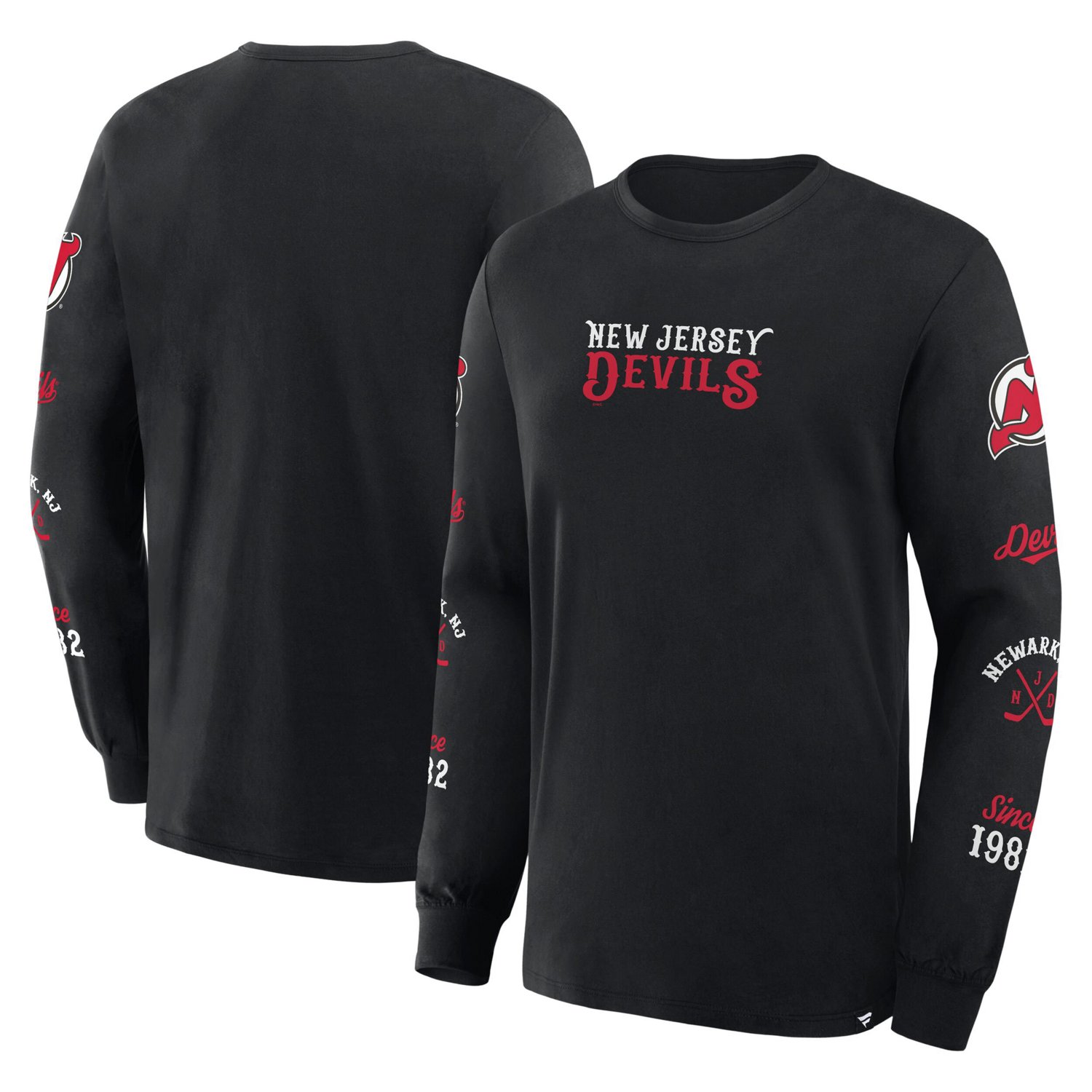 Fanatics New Jersey Devils Boxed In Legacy Long Sleeve T-Shirt