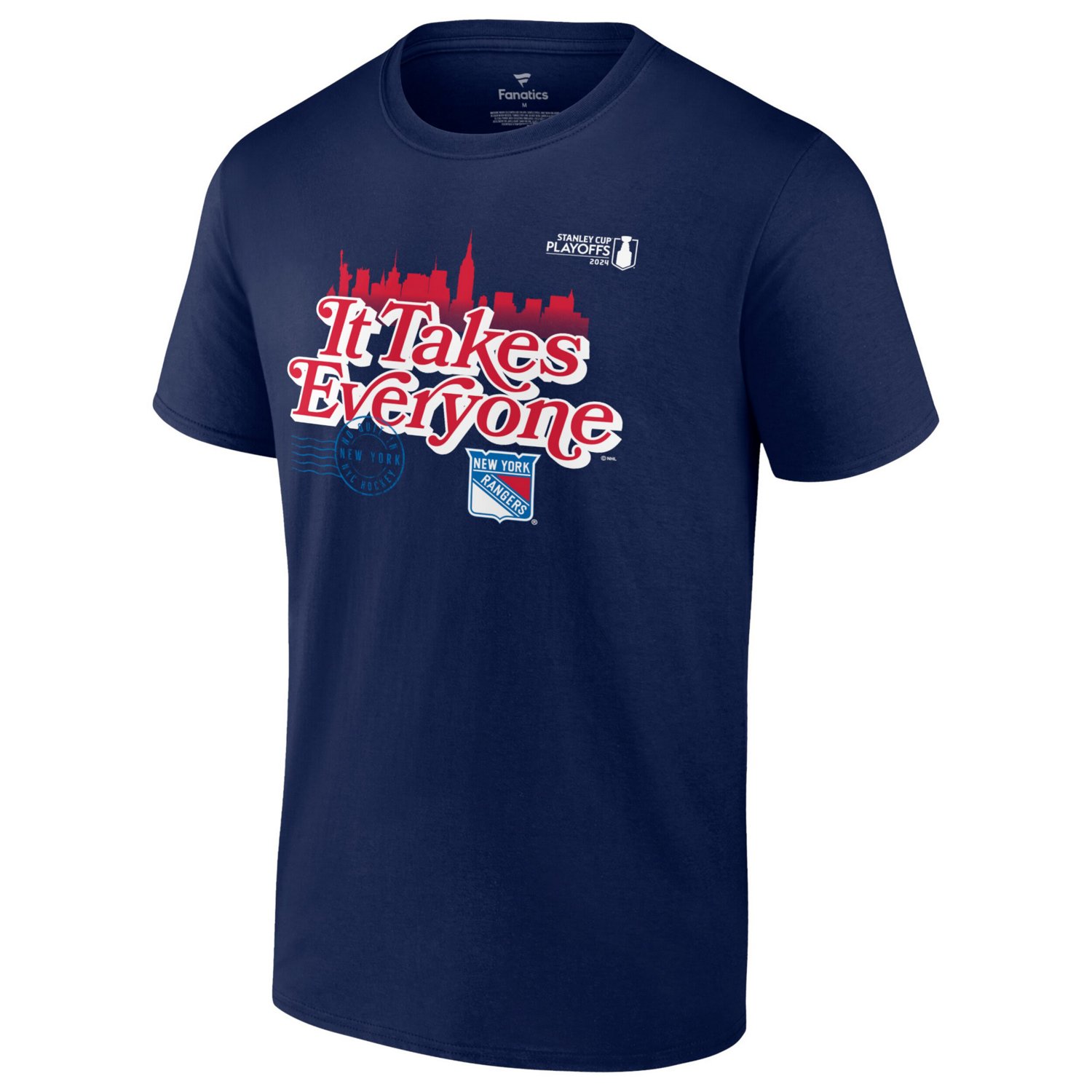 Fanatics New York Rangers 2024 Stanley Cup Playoffs Slogan T-Shirt - view number 2