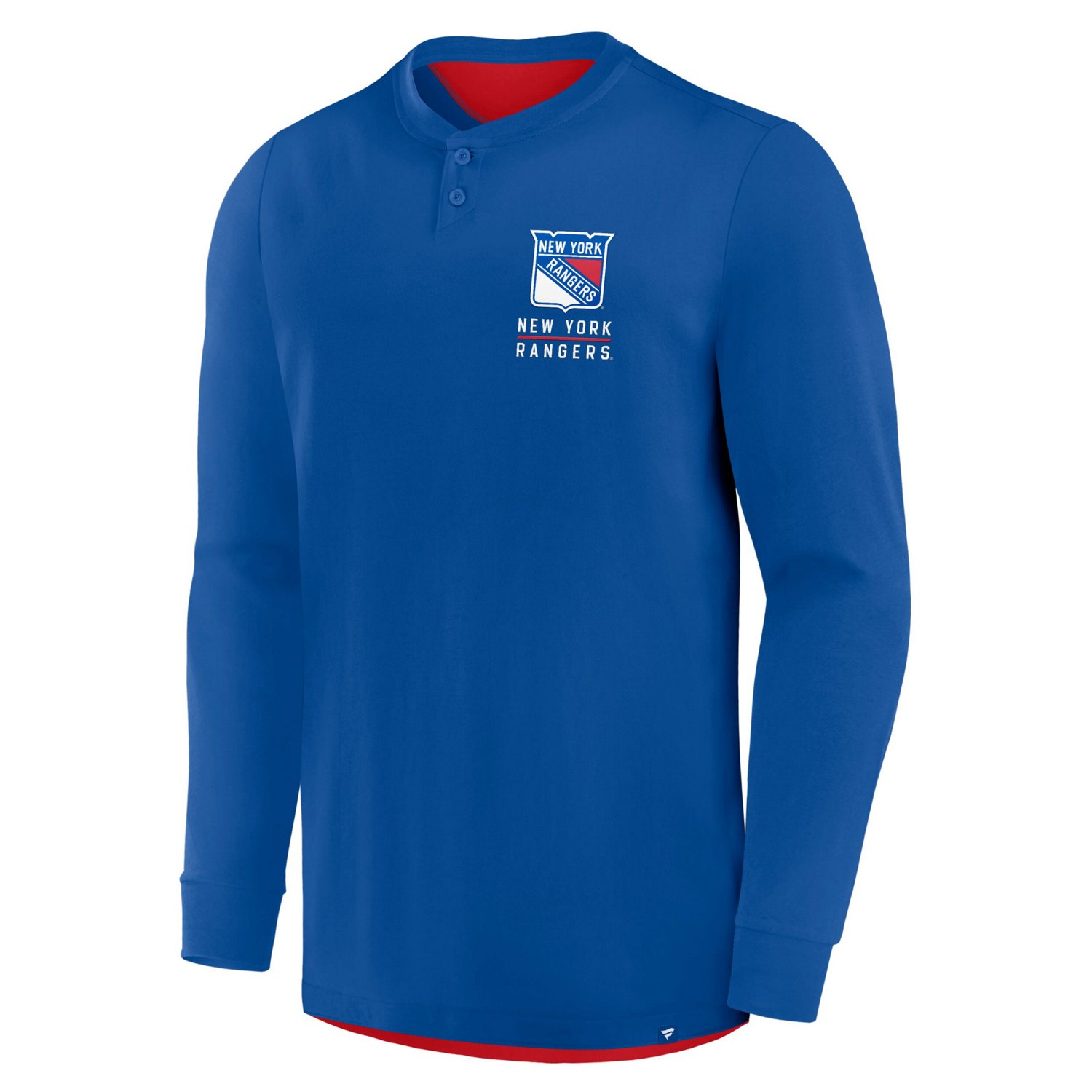 Fanatics New York Rangers Adrenaline Push Long Sleeve T-Shirt - view number 2