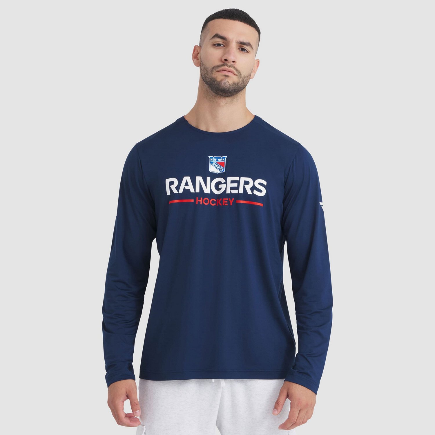 Fanatics New York Rangers Authentic Pro Rink Tech Long Sleeve T-Shirt