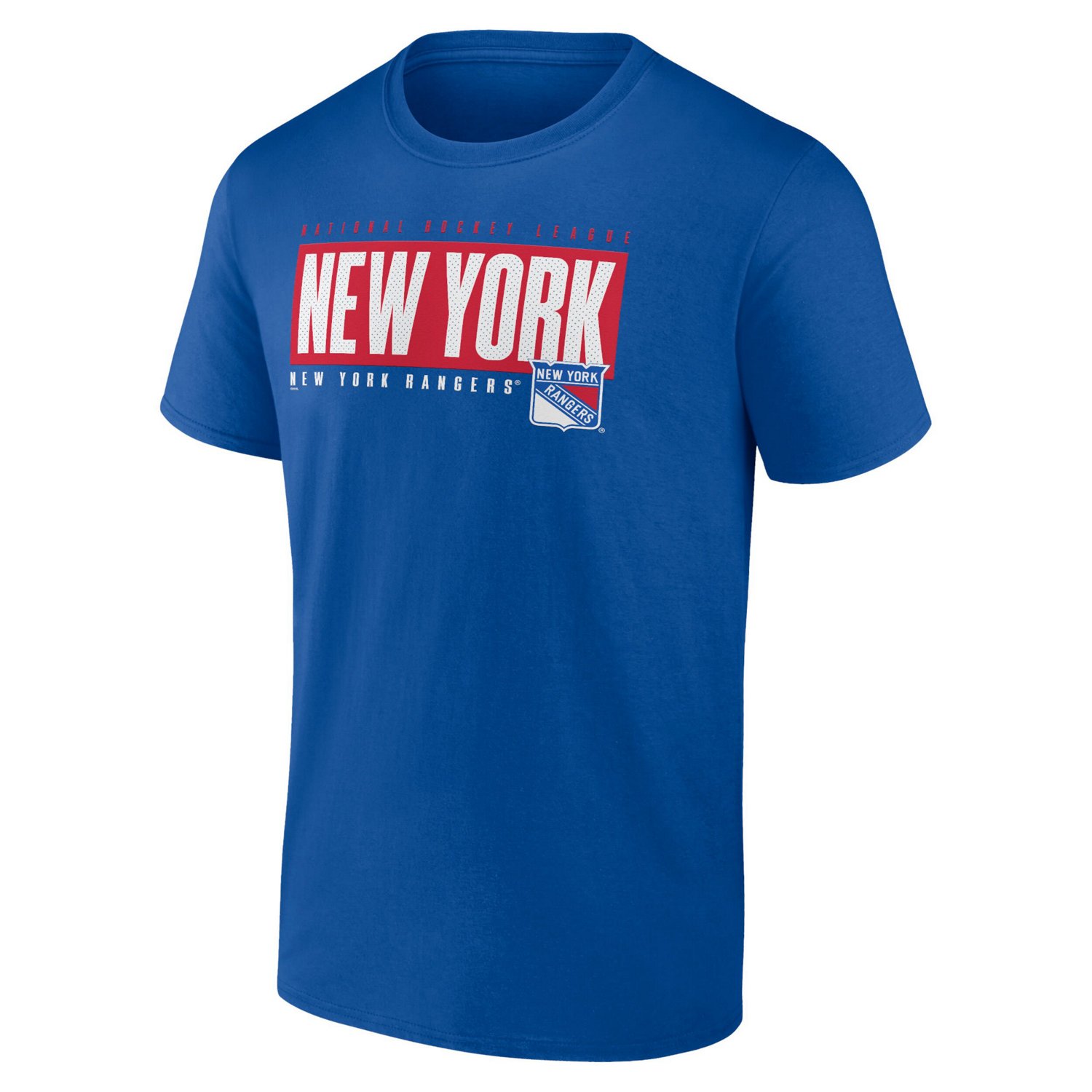 Fanatics New York Rangers Blocked Out T-Shirt                                                                                    - view number 2