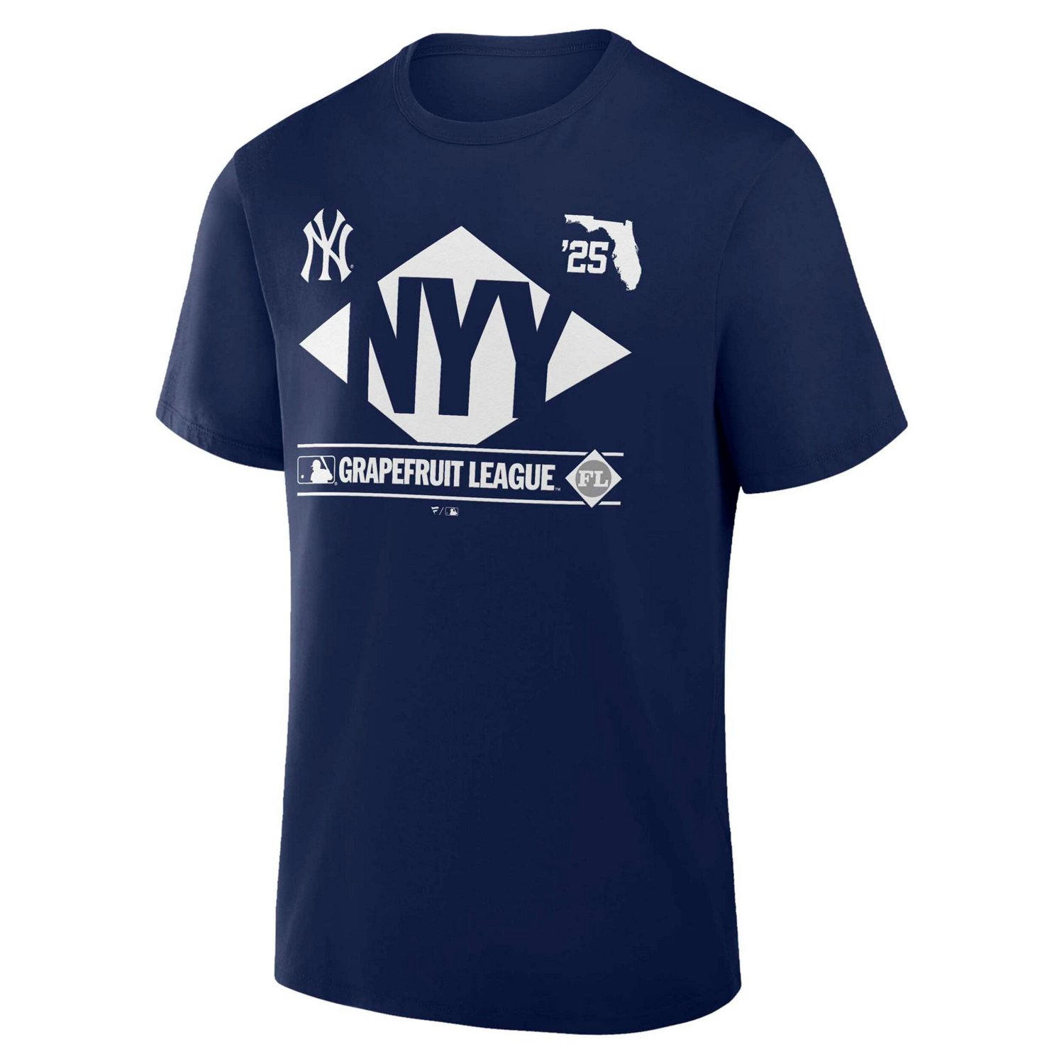 Fanatics New York Yankees 2025 Spring Training Grapefruit League True Icon T-Shirt - view number 2
