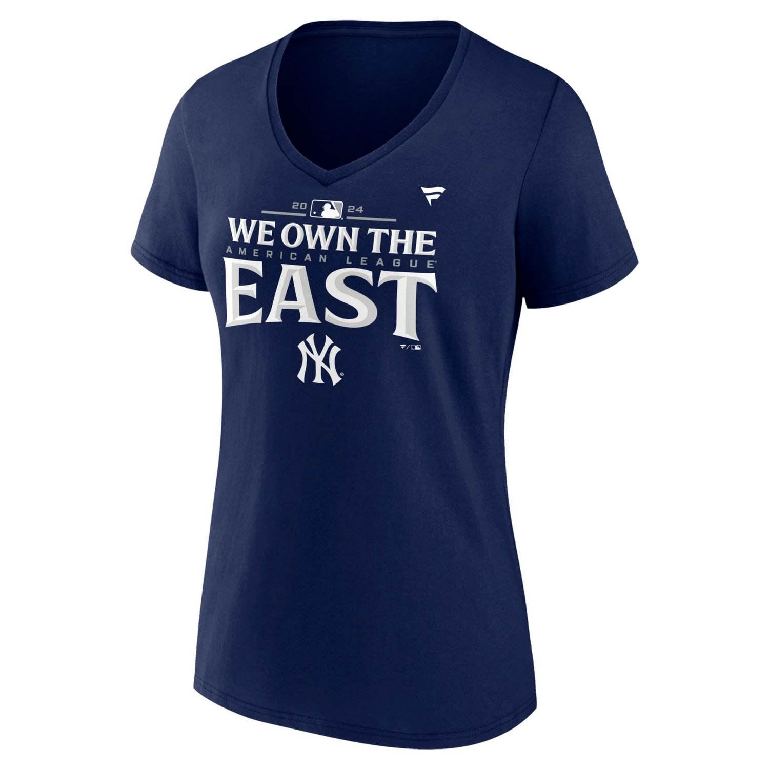 Fanatics New York Yankees AL East Division Champions Plus Size Locker Room T-Shirt                                               - view number 2