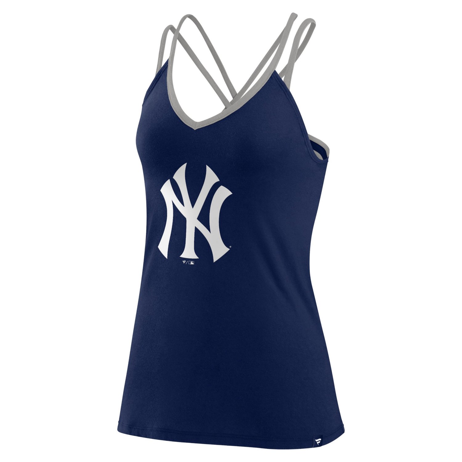 Fanatics New York Yankees Barrel It Up Cross Back V-Neck Tank Top - view number 2