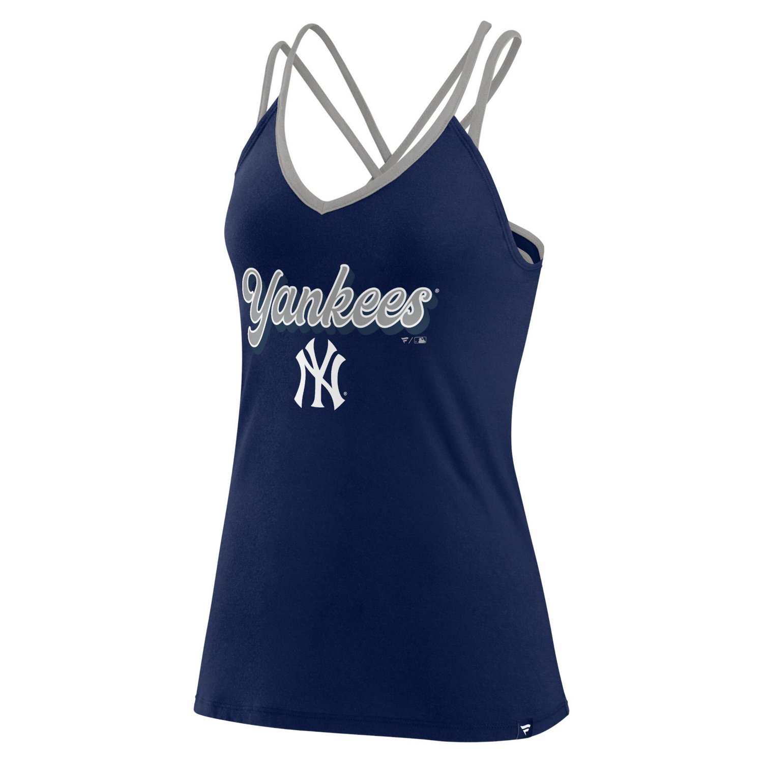 Fanatics New York Yankees Go For It Strappy V-Neck Tank Top - view number 2