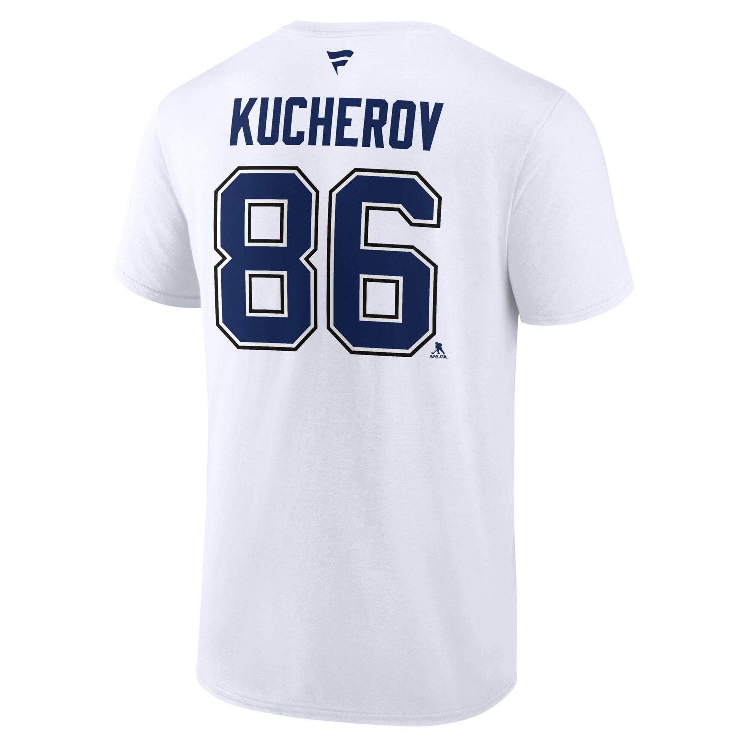Fanatics Nikita Kucherov Tampa Bay Lightning Authentic Stack Name  Number T-Shirt