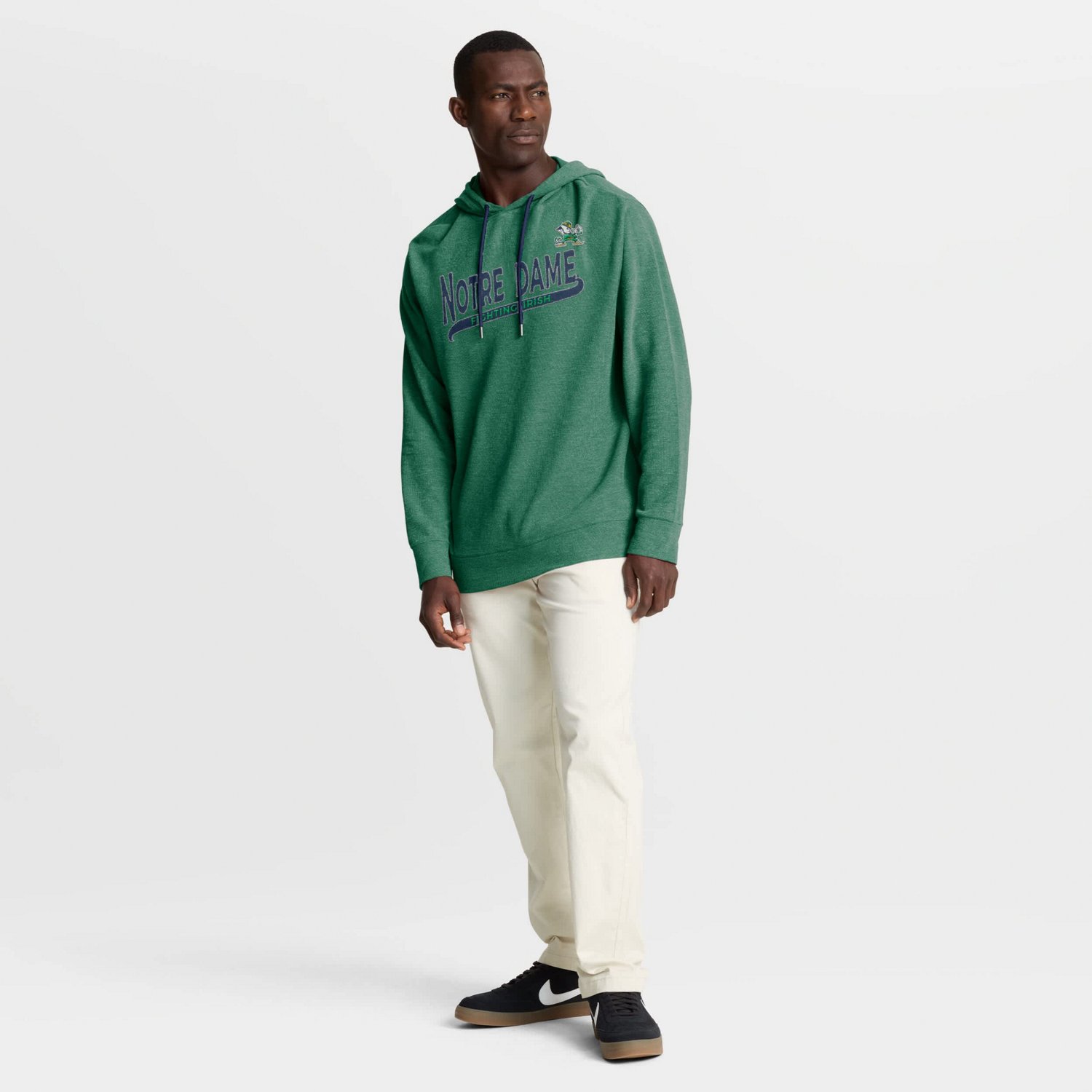 Fanatics Notre Dame Fighting Irish Hometown Premium Huddle Up Long Sleeve Hoodie T-Shirt - view number 3