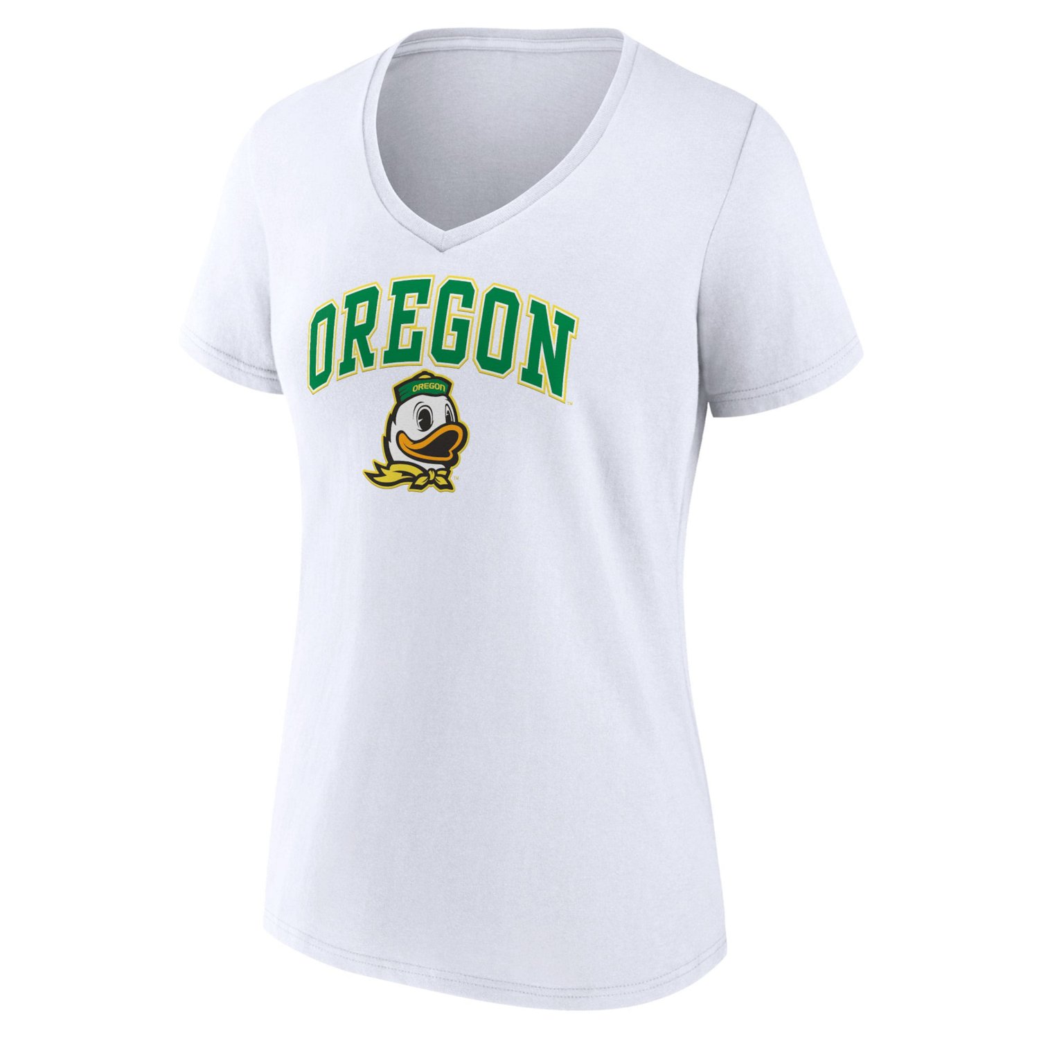 Fanatics Oregon Ducks Evergreen Campus V-Neck T-Shirt - view number 2