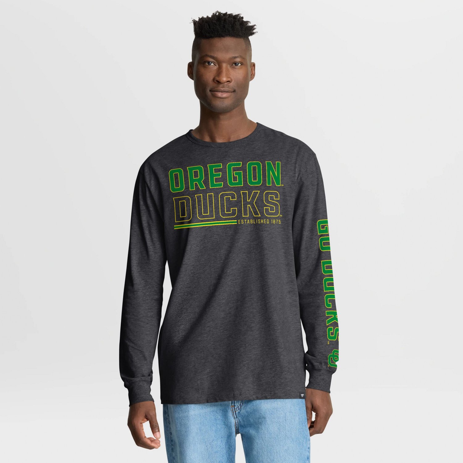 Fanatics Oregon Ducks Quad Fuel The Fire Long Sleeve T-Shirt