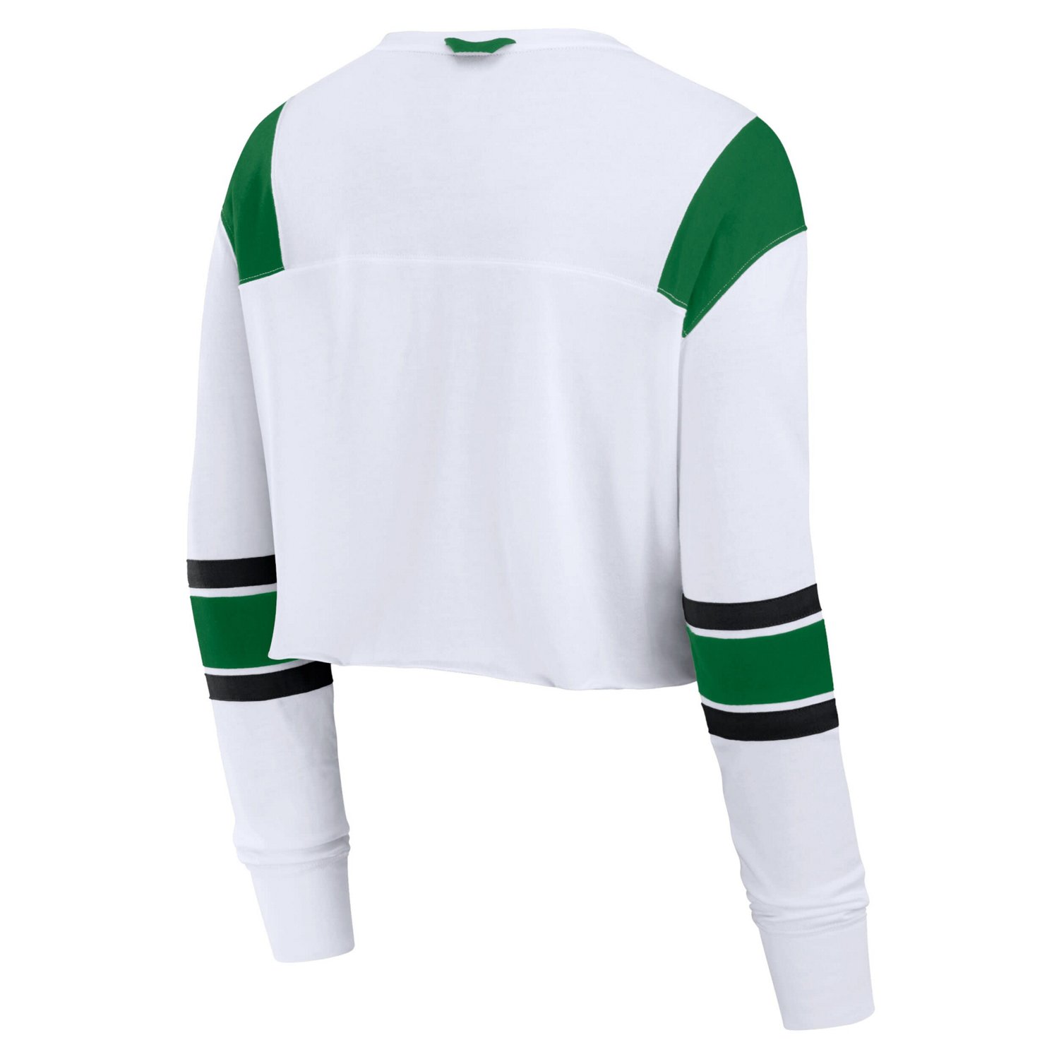 Fanatics Oregon Ducks Training Camp Cropped Long Sleeve V-Neck Fashion Top - view number 3