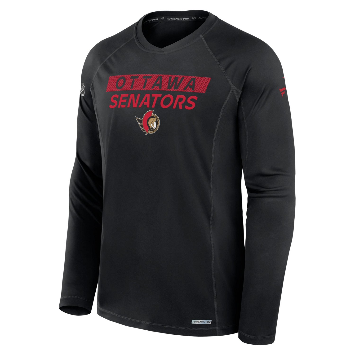 Fanatics Ottawa Senators Authentic Pro Rink Tech Long Sleeve T-Shirt                                                             - view number 2