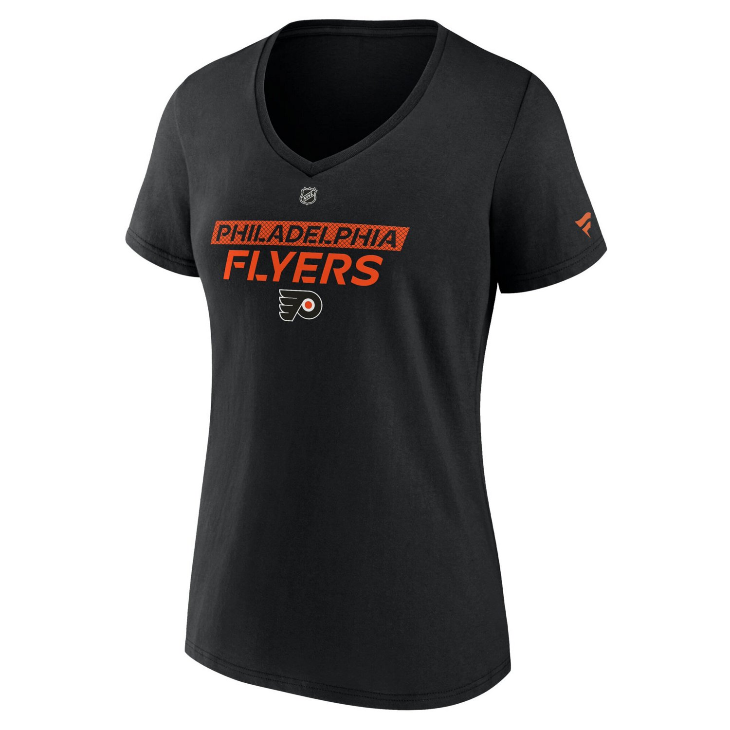 Fanatics Philadelphia Flyers Authentic Pro Core Primary V-Neck T-Shirt                                                           - view number 2