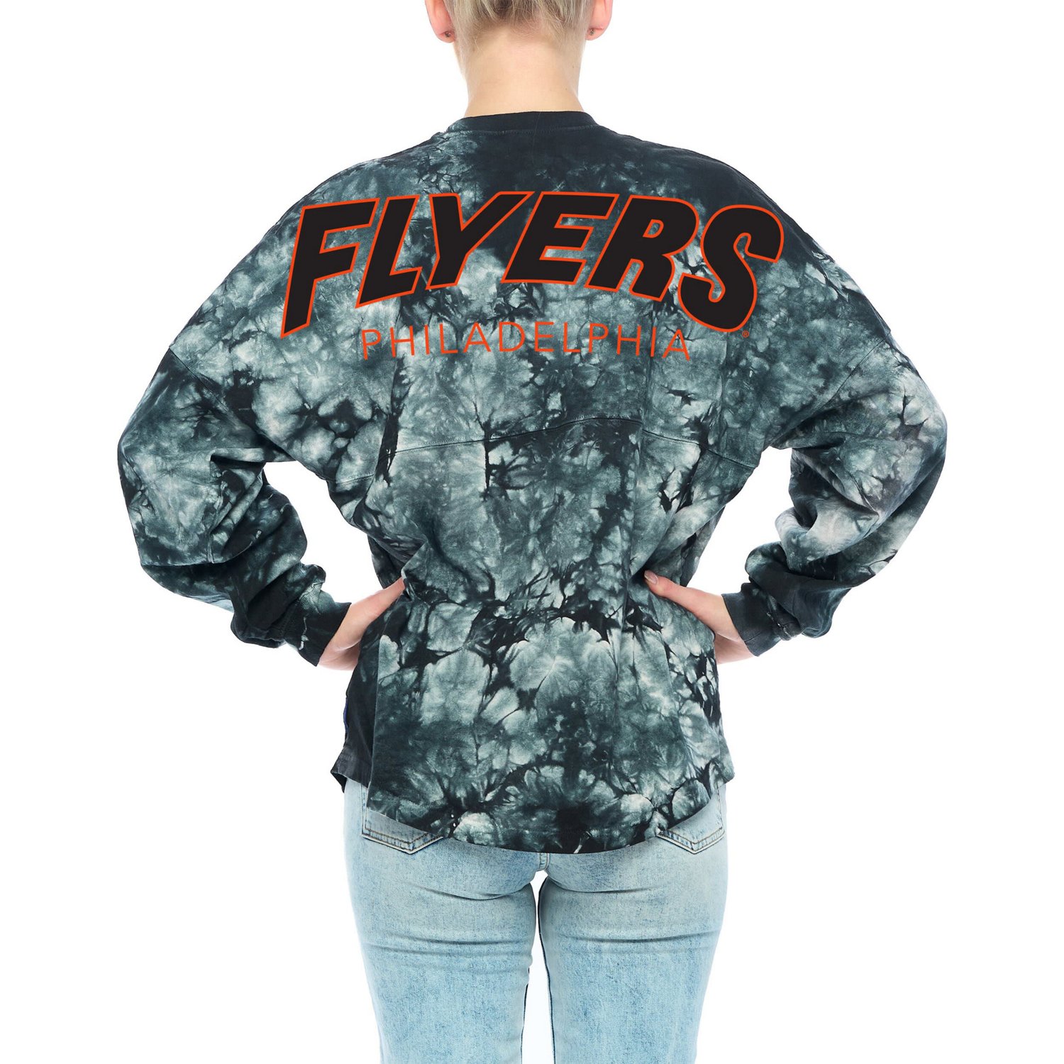 Fanatics Philadelphia Flyers Crystal-Dye Long Sleeve T-Shirt