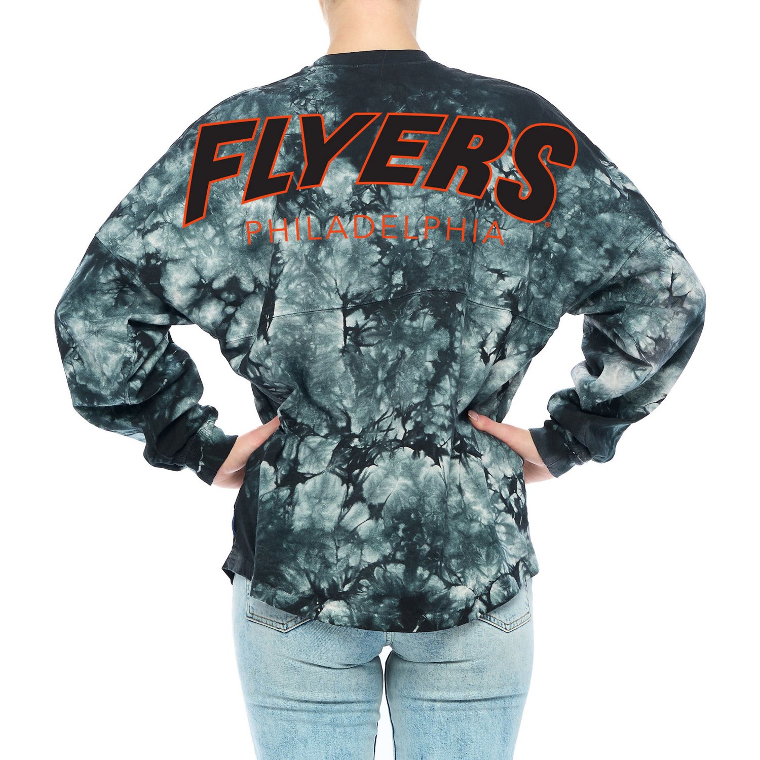 Fanatics Philadelphia Flyers Crystal-Dye Long Sleeve T-Shirt