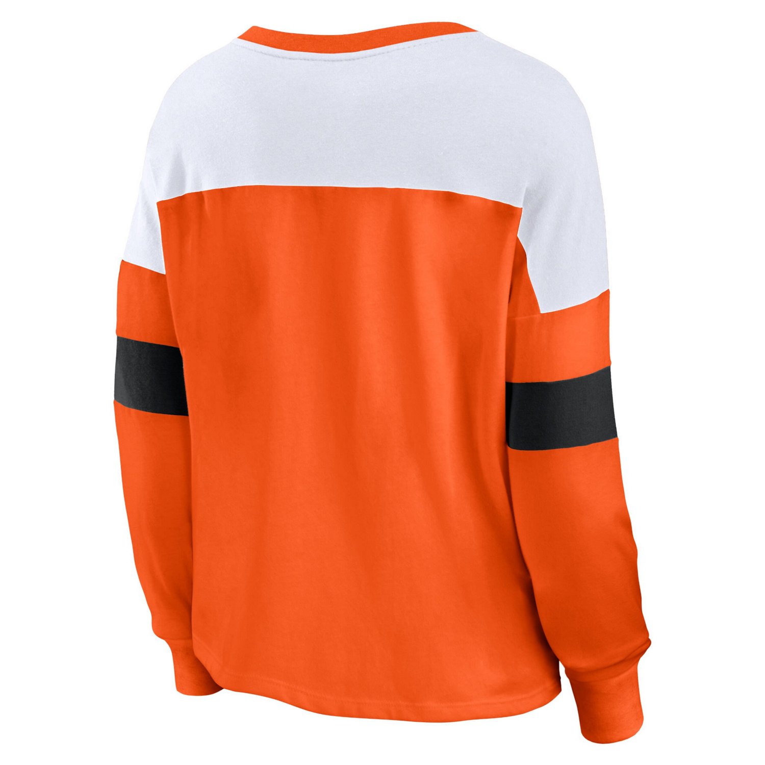 Fanatics Philadelphia Flyers Take the Shot Long Sleeve Lace-Up V-Neck T-Shirt - view number 3