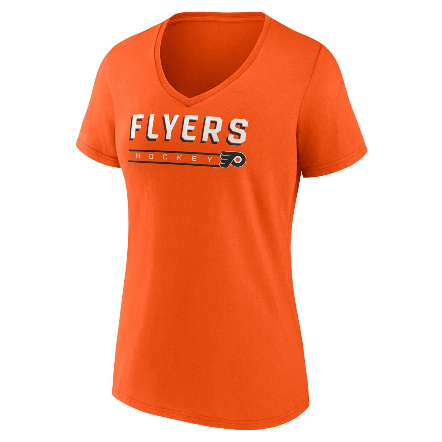 Fanatics Philadelphia Flyers V-Neck T-Shirt - view number 2