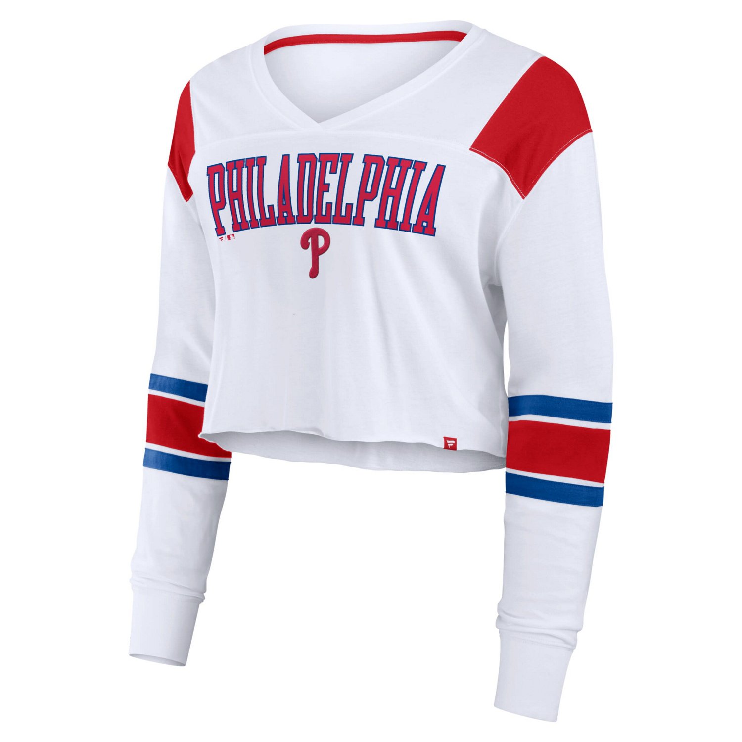 Fanatics Philadelphia Phillies Stretch Cropped Fashion Long Sleeve T-Shirt - view number 2