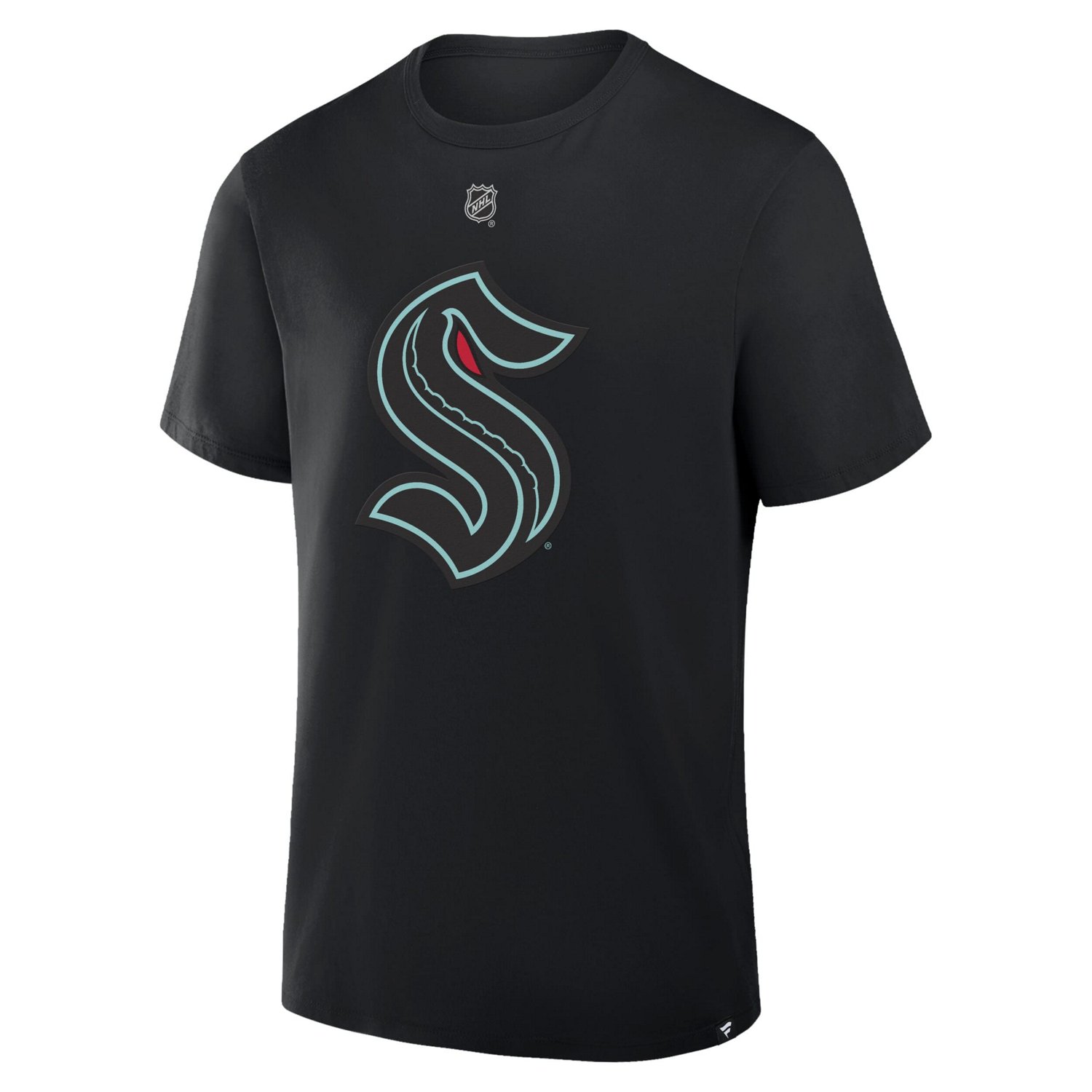Fanatics Philipp Grubauer Seattle Kraken Authentic Stack Name  Number T-Shirt - view number 2